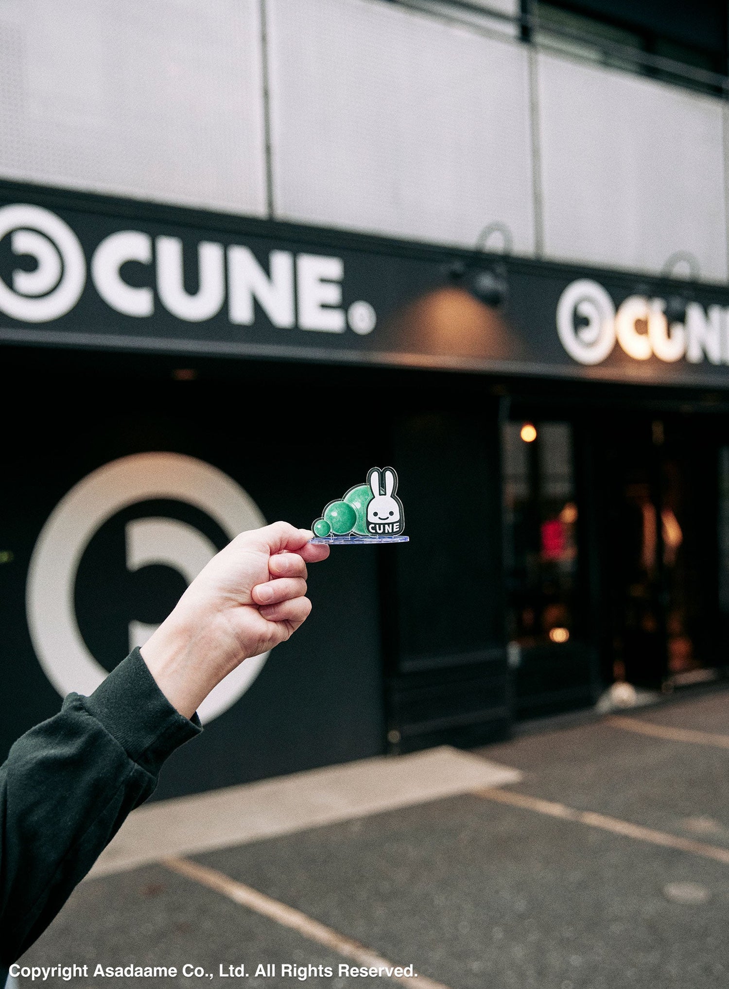 30th ANNIV 飴とCUNEウサギのアクリルスタンド