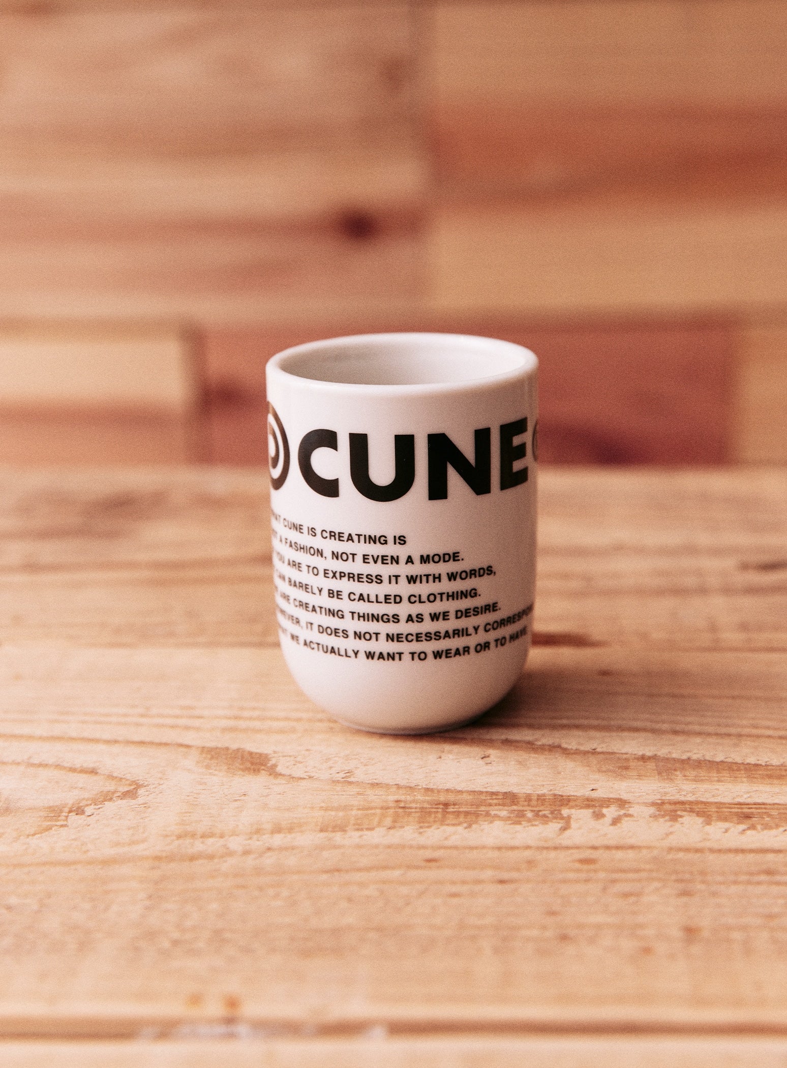 CUNE湯のみ