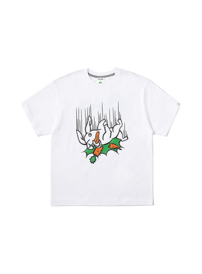 S/S Tee うさぎとにんじん