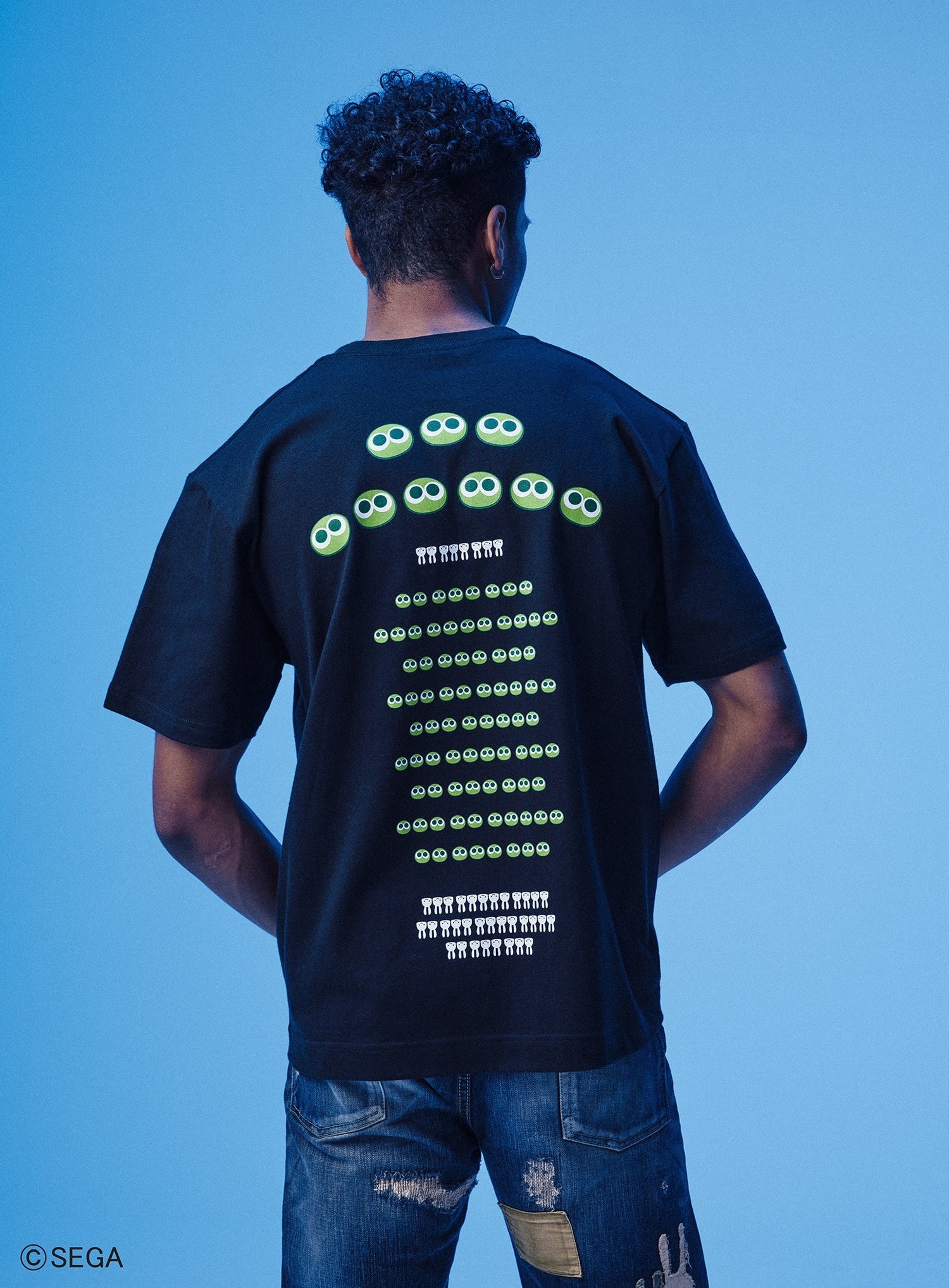 30th ANNIV T-SHIRTS みどりぷよ 稲妻