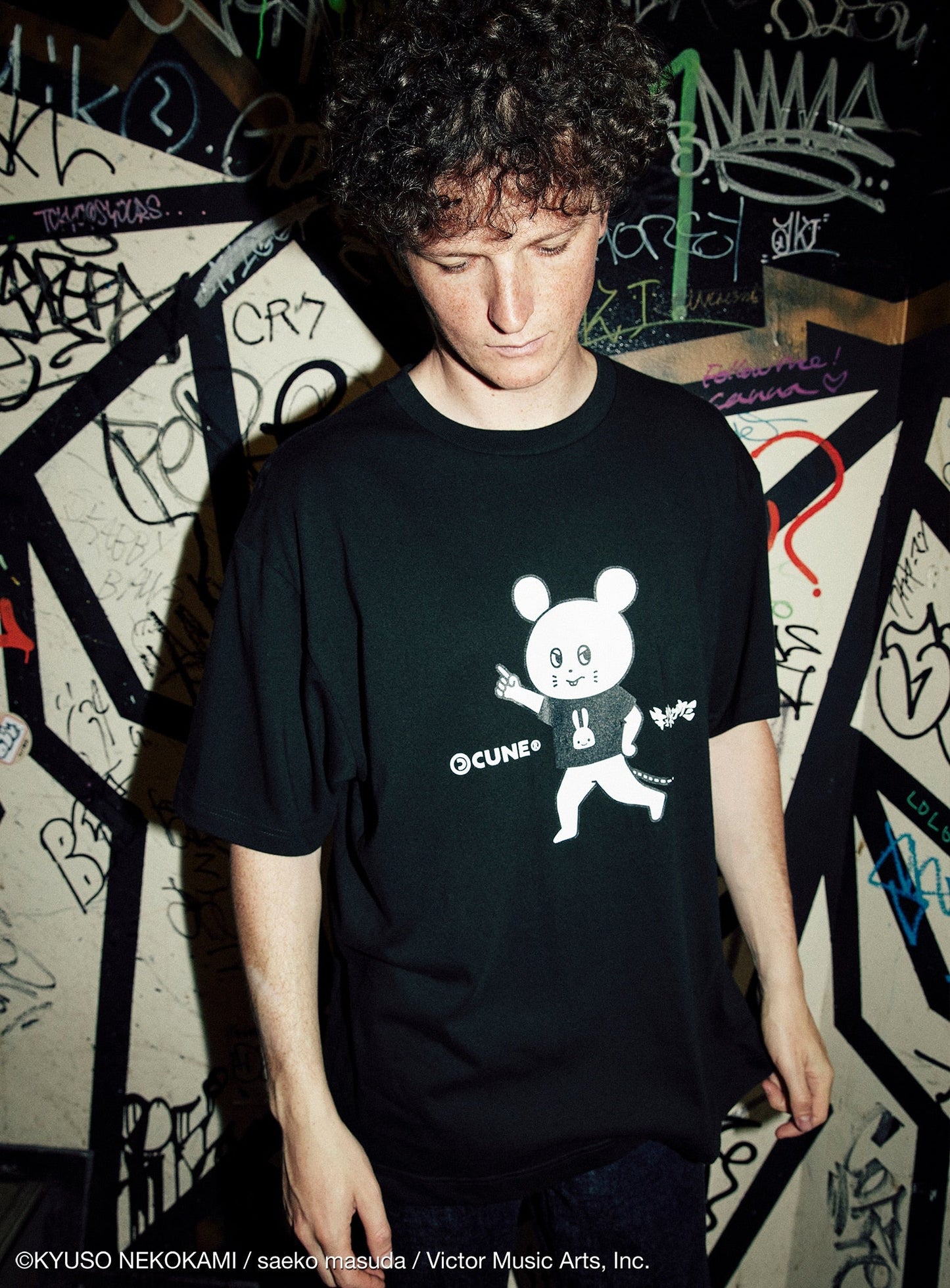 30th ANNIV T-SHIRTS キュウソネコカミ_ねずみくんA