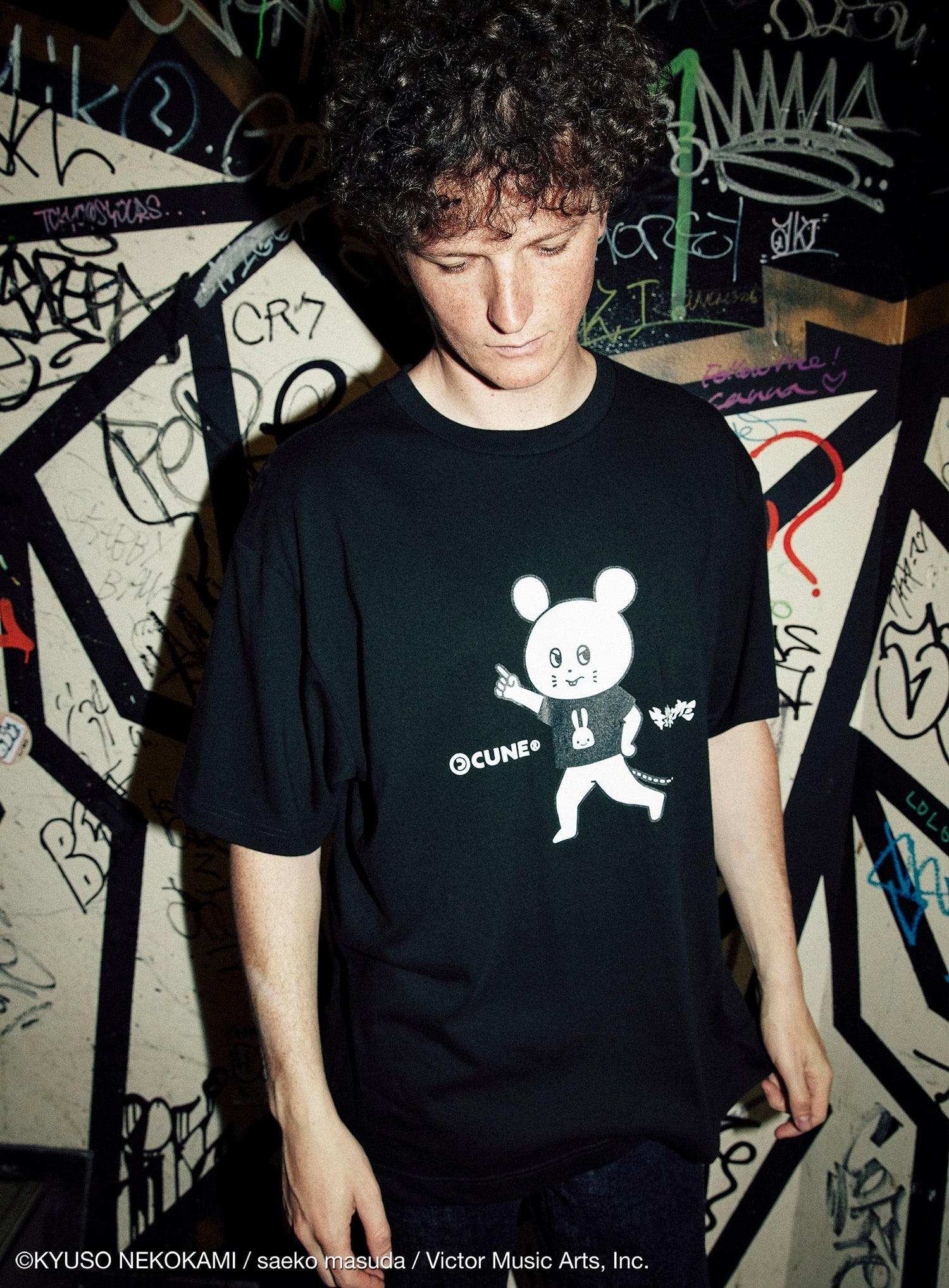 30th ANNIV T-SHIRTS キュウソネコカミ_ねずみくんA
