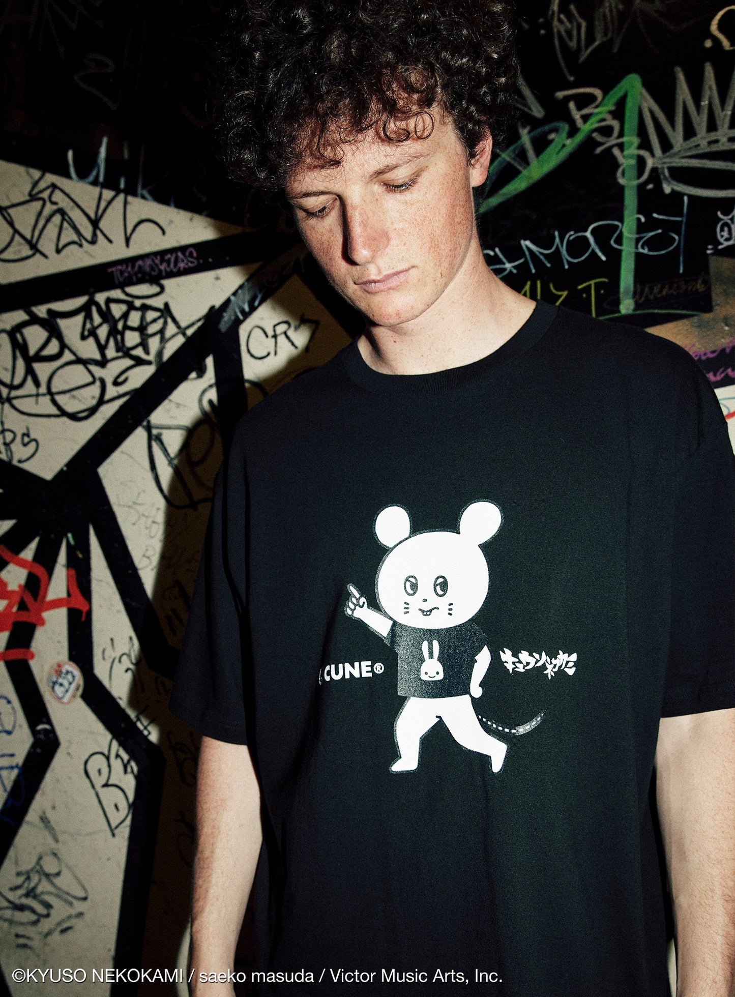 30th ANNIV T-SHIRTS キュウソネコカミ_ねずみくんA