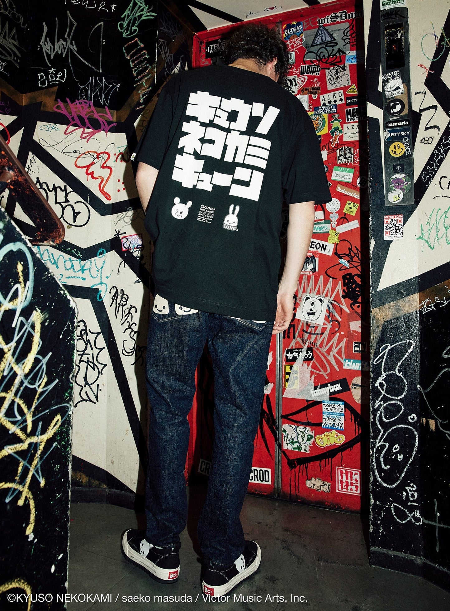 30th ANNIV T-SHIRTS キュウソネコカミ_ねずみくんB