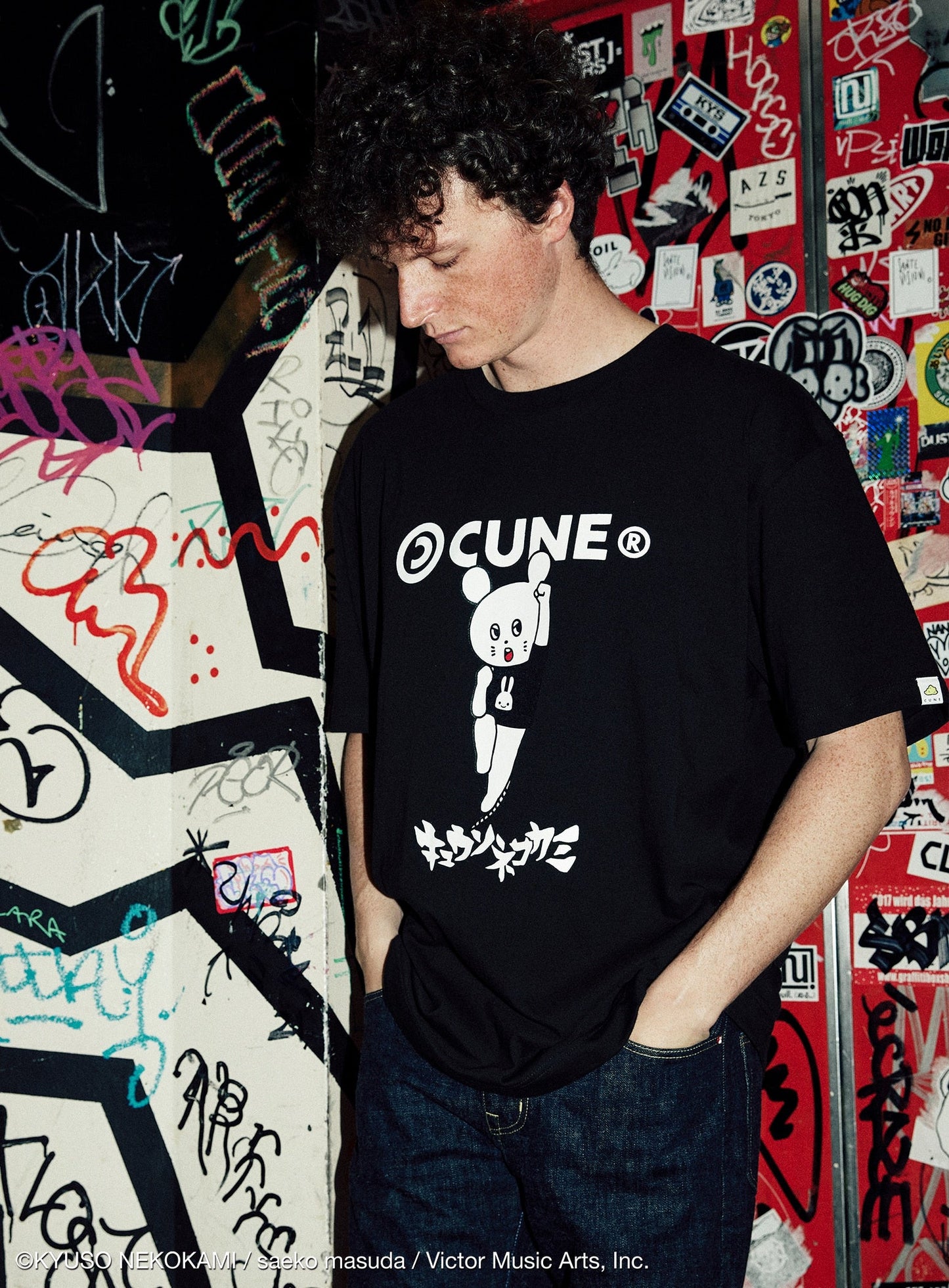 30th ANNIV T-SHIRTS キュウソネコカミ_ねずみくんB