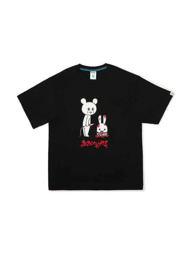 30th ANNIV T-SHIRTS キュウソネコカミ_ねずみくんとCUNEウサギ