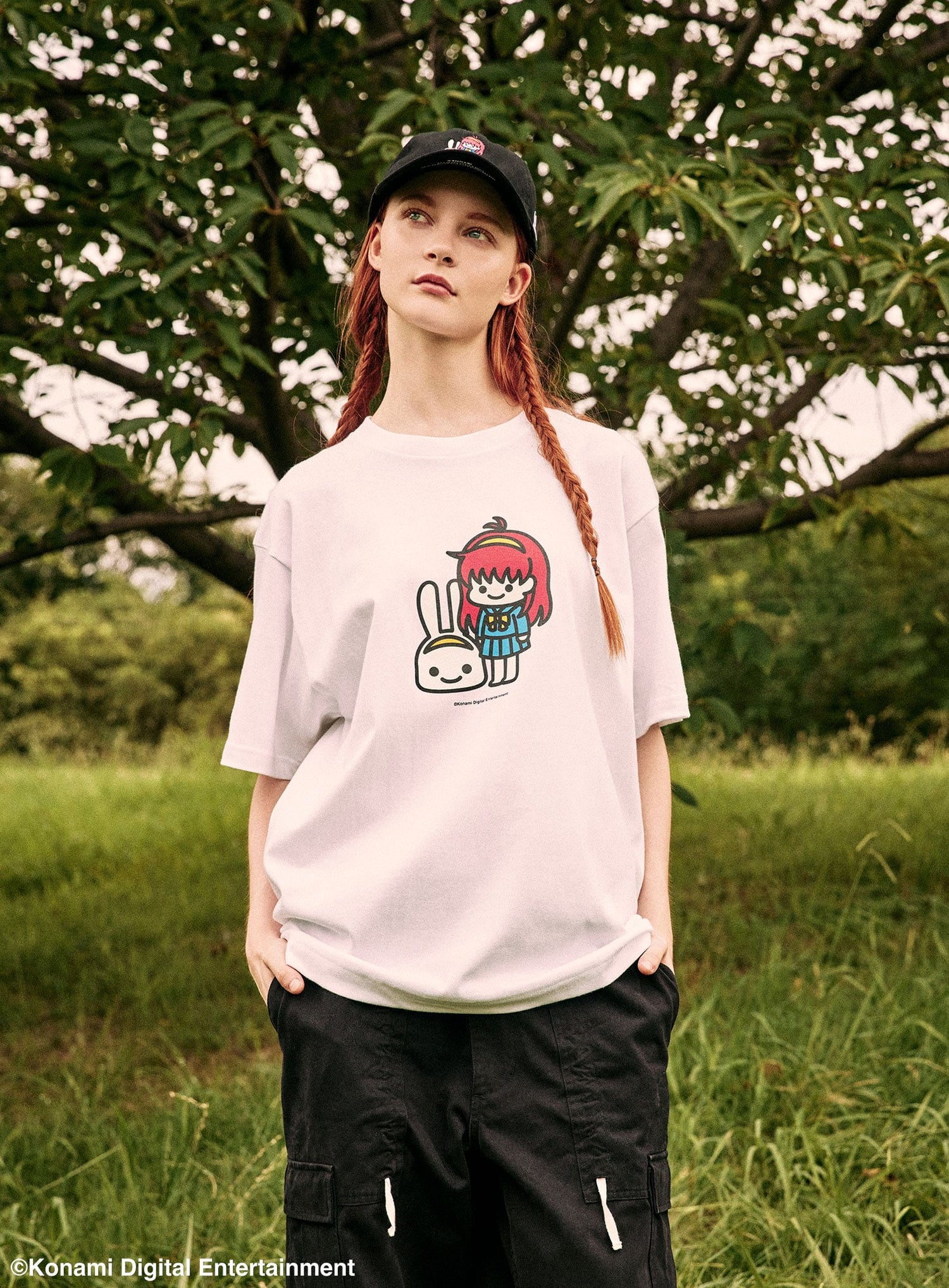 30th ANNIV T-SHIRTS ときめきメモリアル 藤崎詩織ちゃんとウサギ