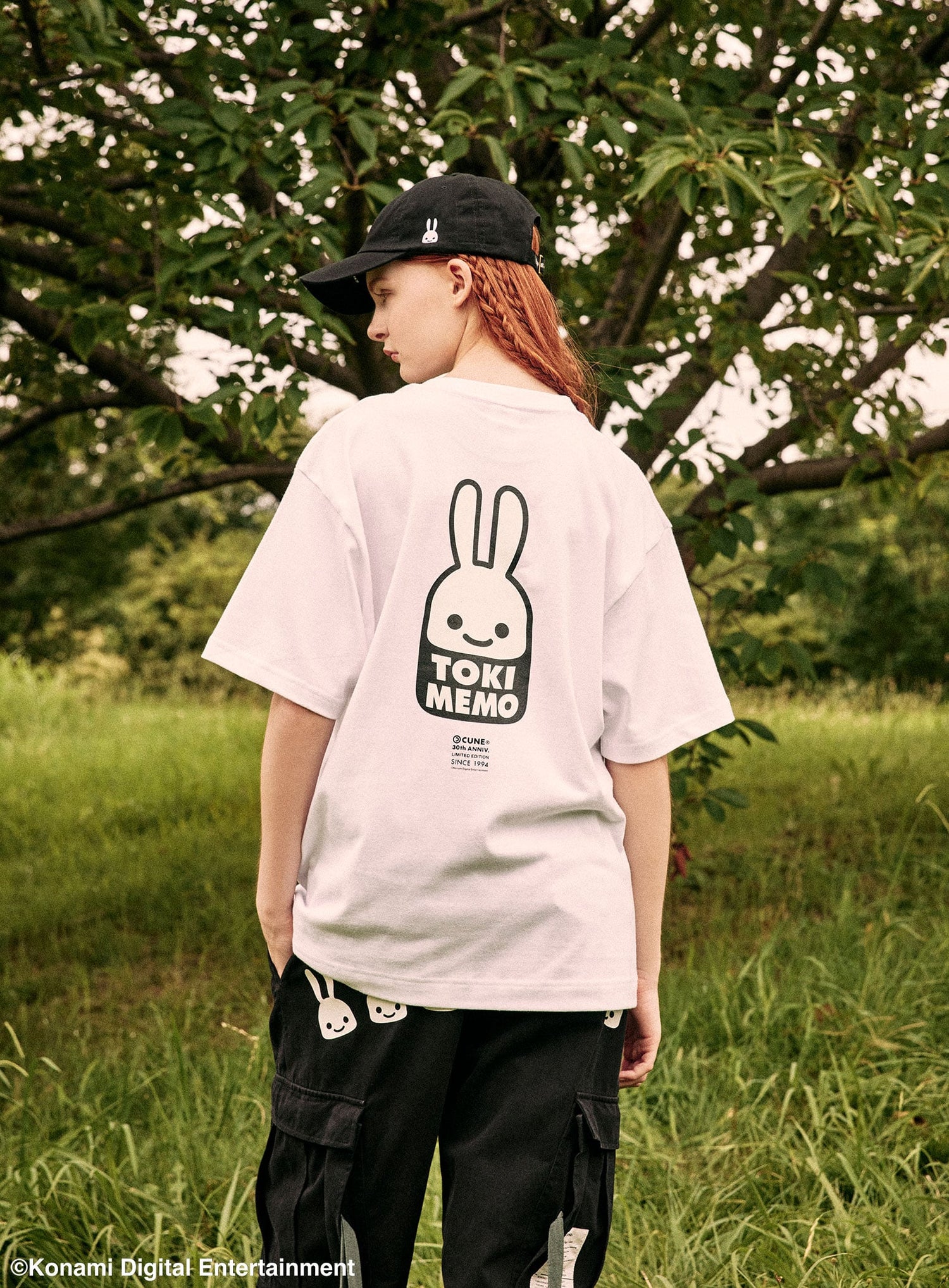 30th ANNIV T-SHIRTS ときめきメモリアル 藤崎詩織ちゃんとウサギ