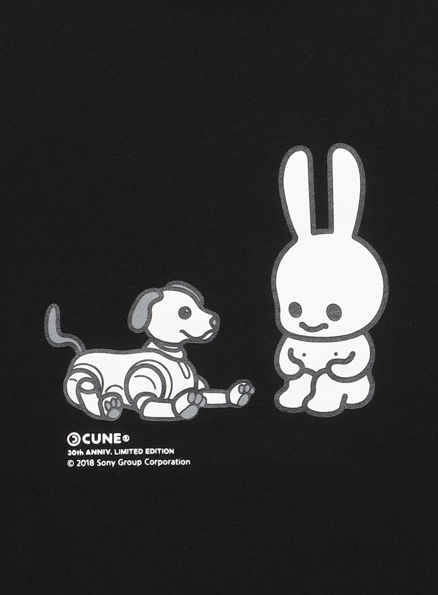 30th ANNIV T-SHIRTS aibo ERS-1000とうさちゃん