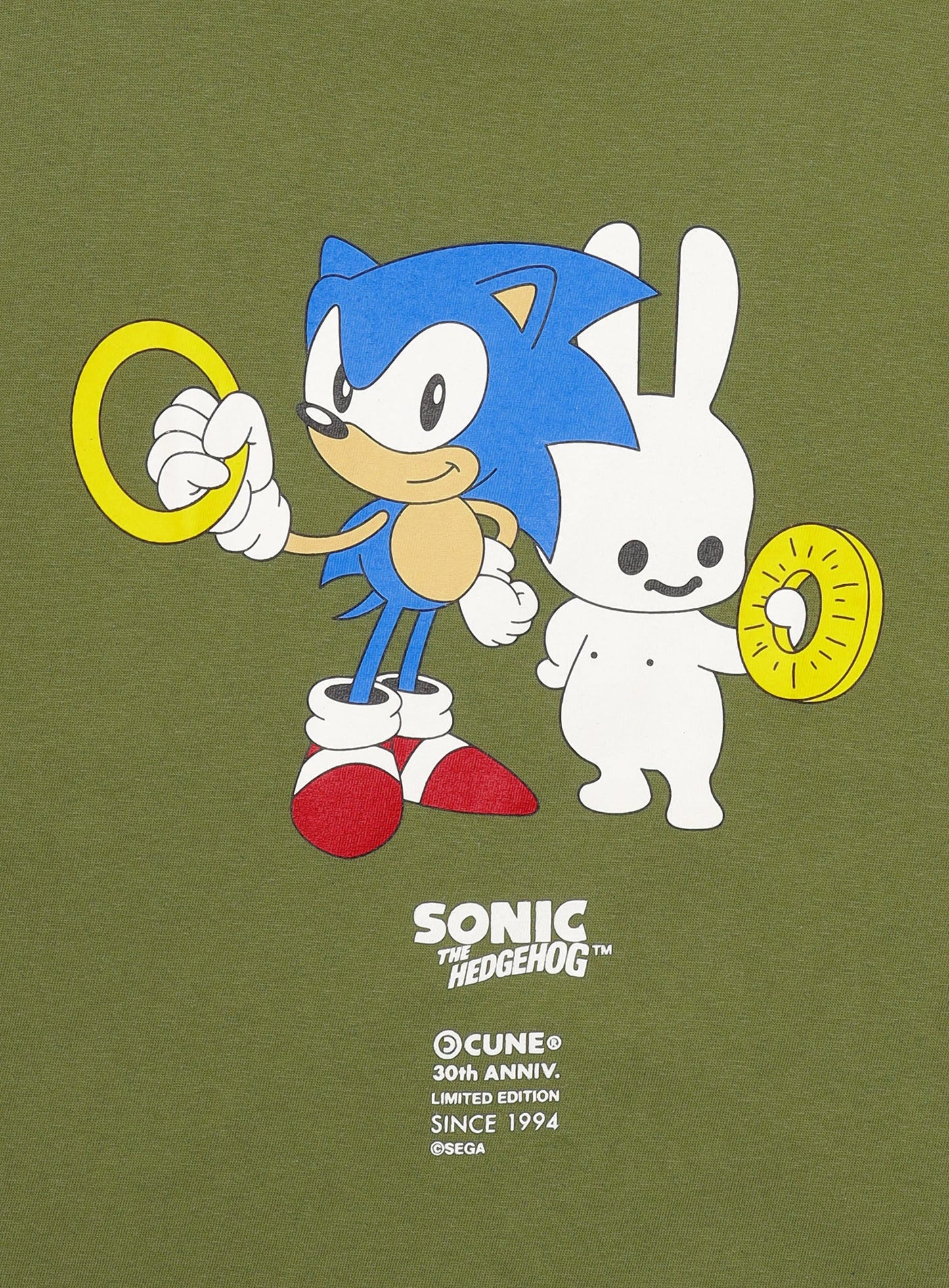 30th ANNIV T-SHIRTS ソニックとうさちゃん