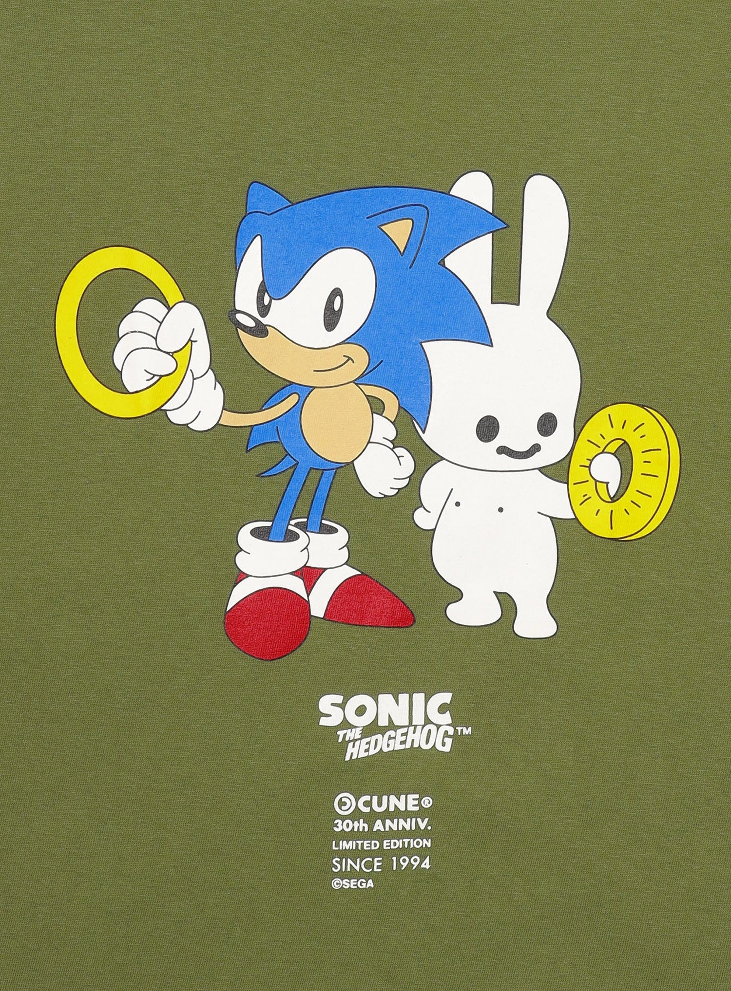 30th ANNIV T-SHIRTS ソニックとうさちゃん