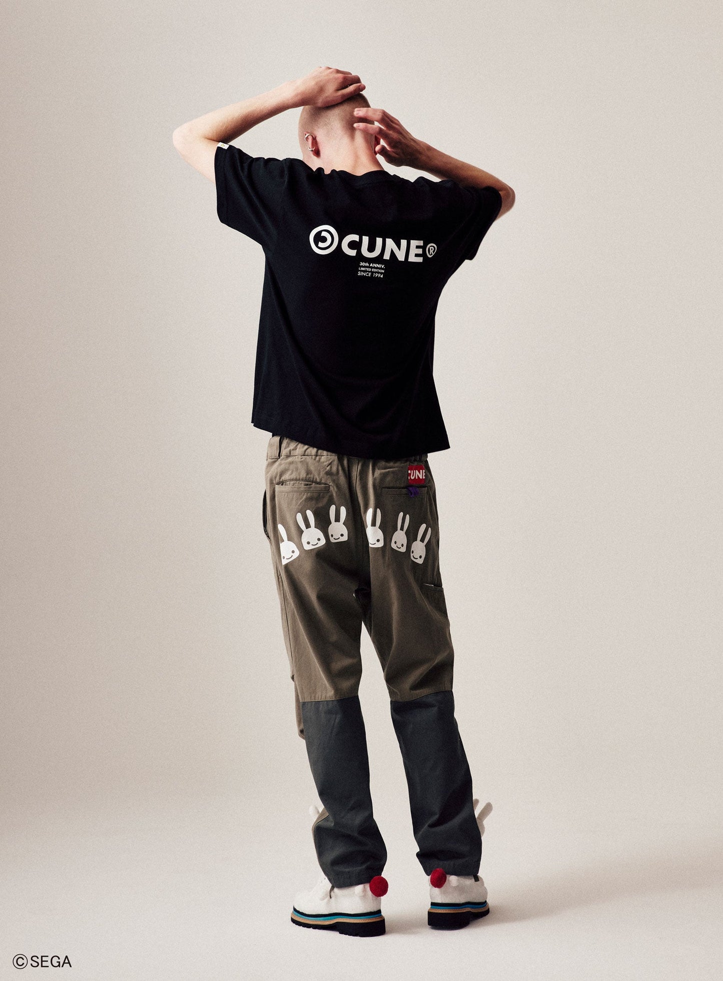 30th ANNIV T-SHIRTS ソニックとうさちゃん