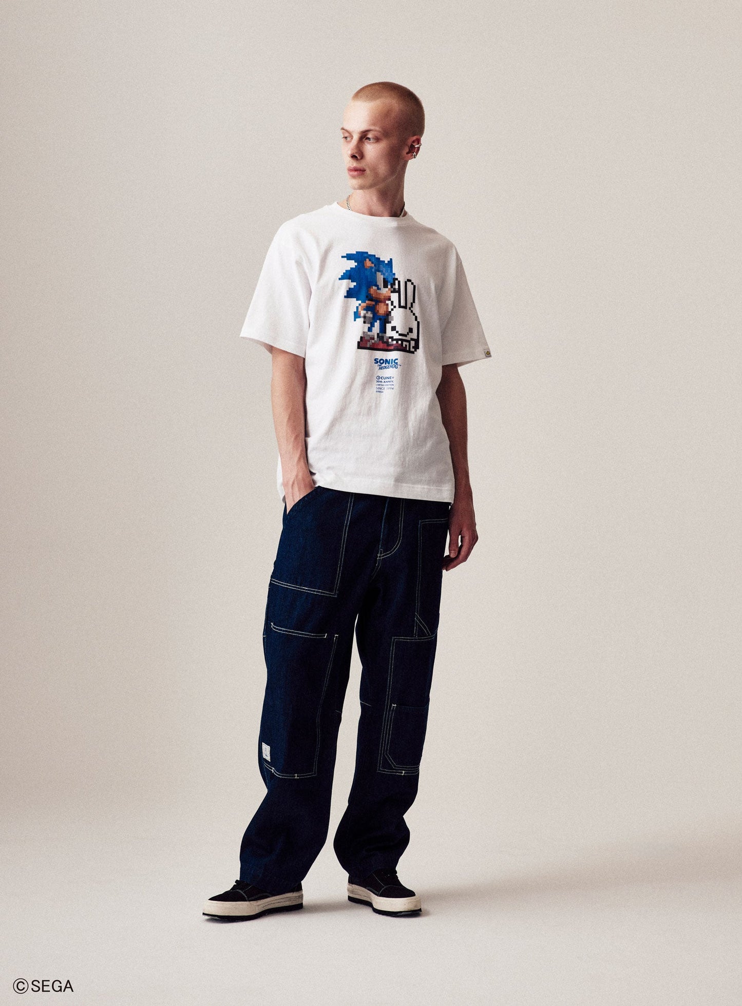 30th ANNIV T-SHIRTS ソニックとCUNEウサギ