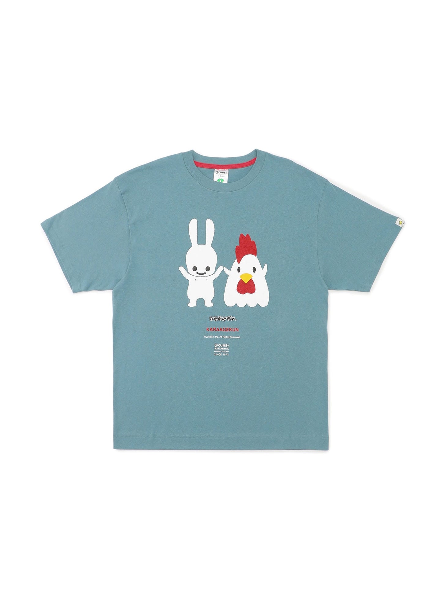 30th ANNIV T-SHIRTS からあげクンとうさちゃん