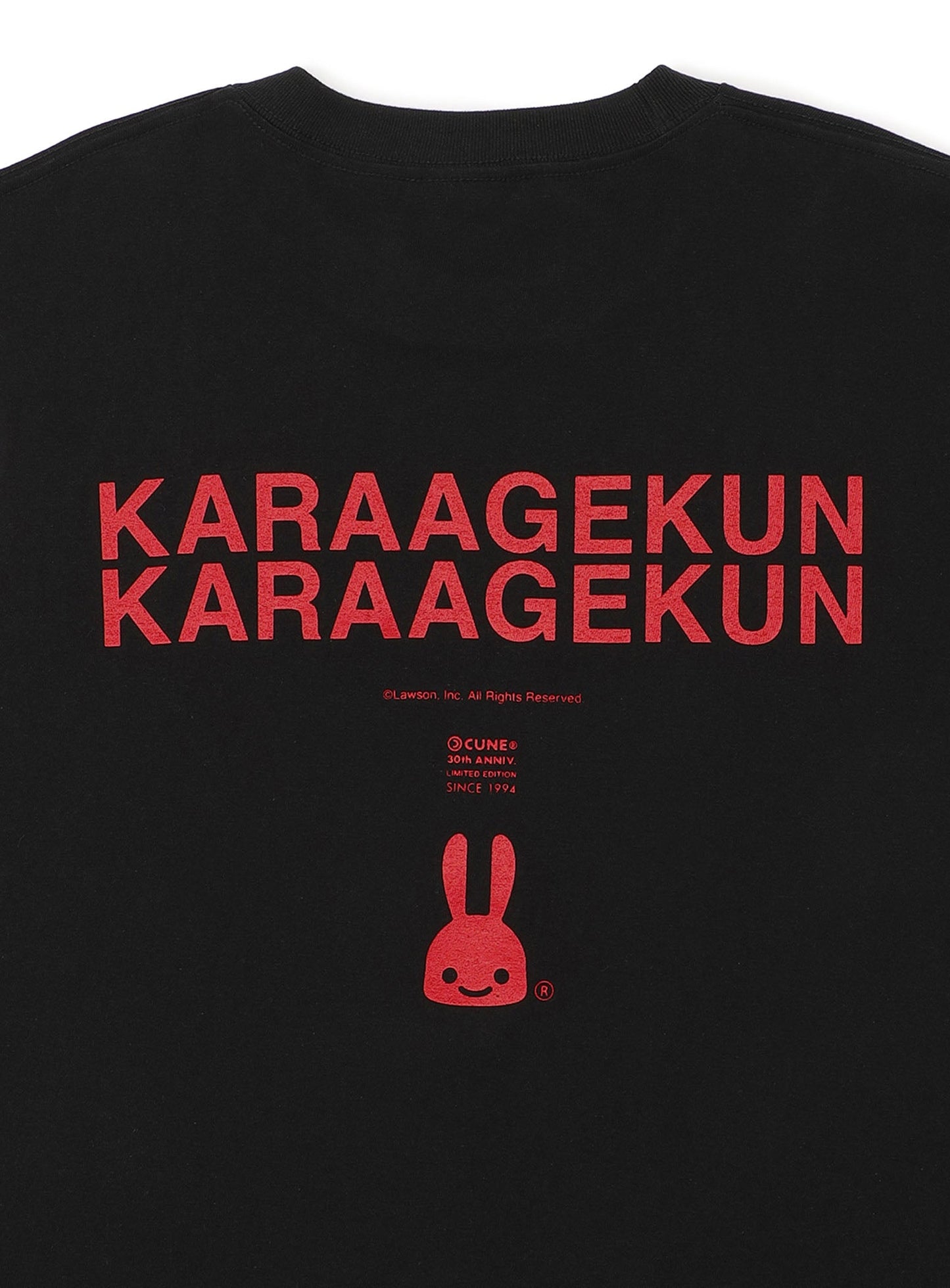 30th ANNIV T-SHIRTS からあげクンとうさちゃん