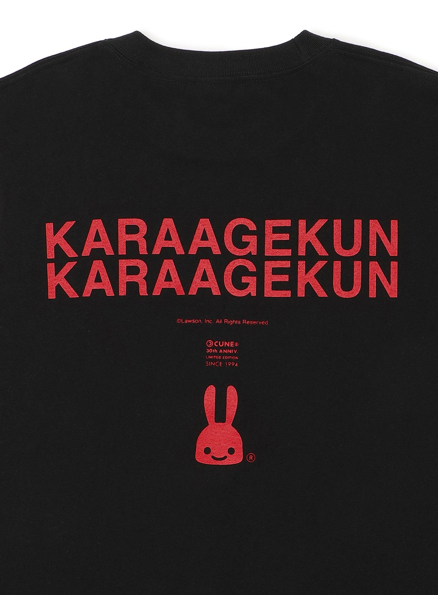 30th ANNIV T-SHIRTS からあげクンとうさちゃん