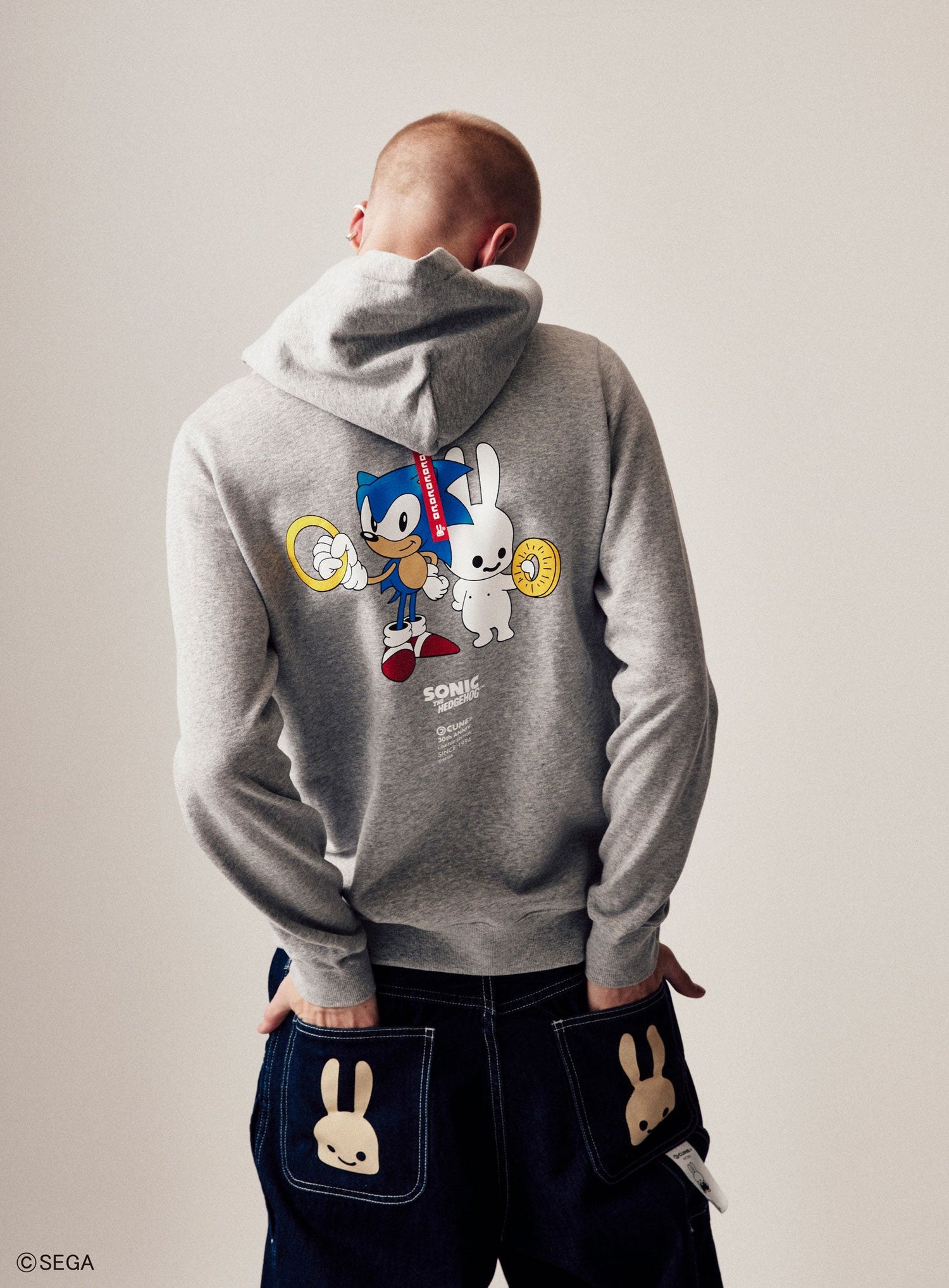 30th ANNIV PULL PARKA ソニックとうさちゃん
