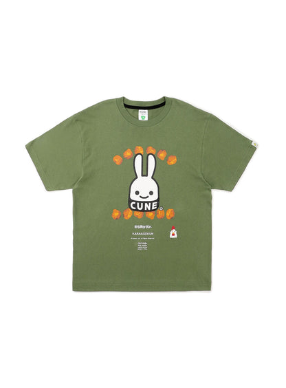 30th ANNIV T-SHIRTS からあげクンとCUNEウサギ