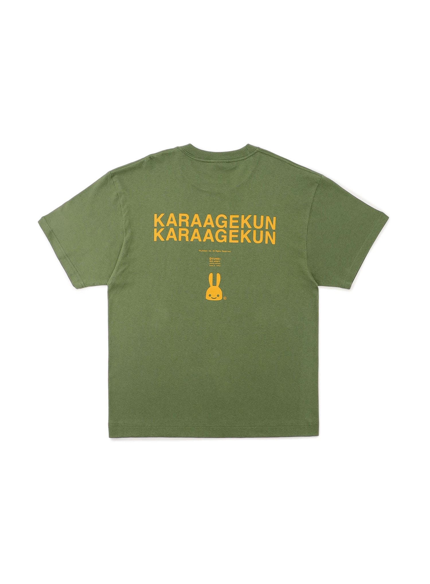 30th ANNIV T-SHIRTS からあげクンとCUNEウサギ