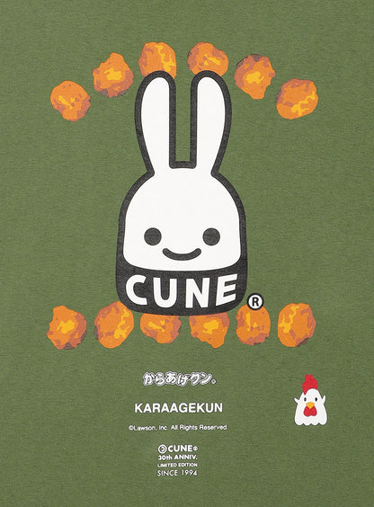 30th ANNIV T-SHIRTS からあげクンとCUNEウサギ