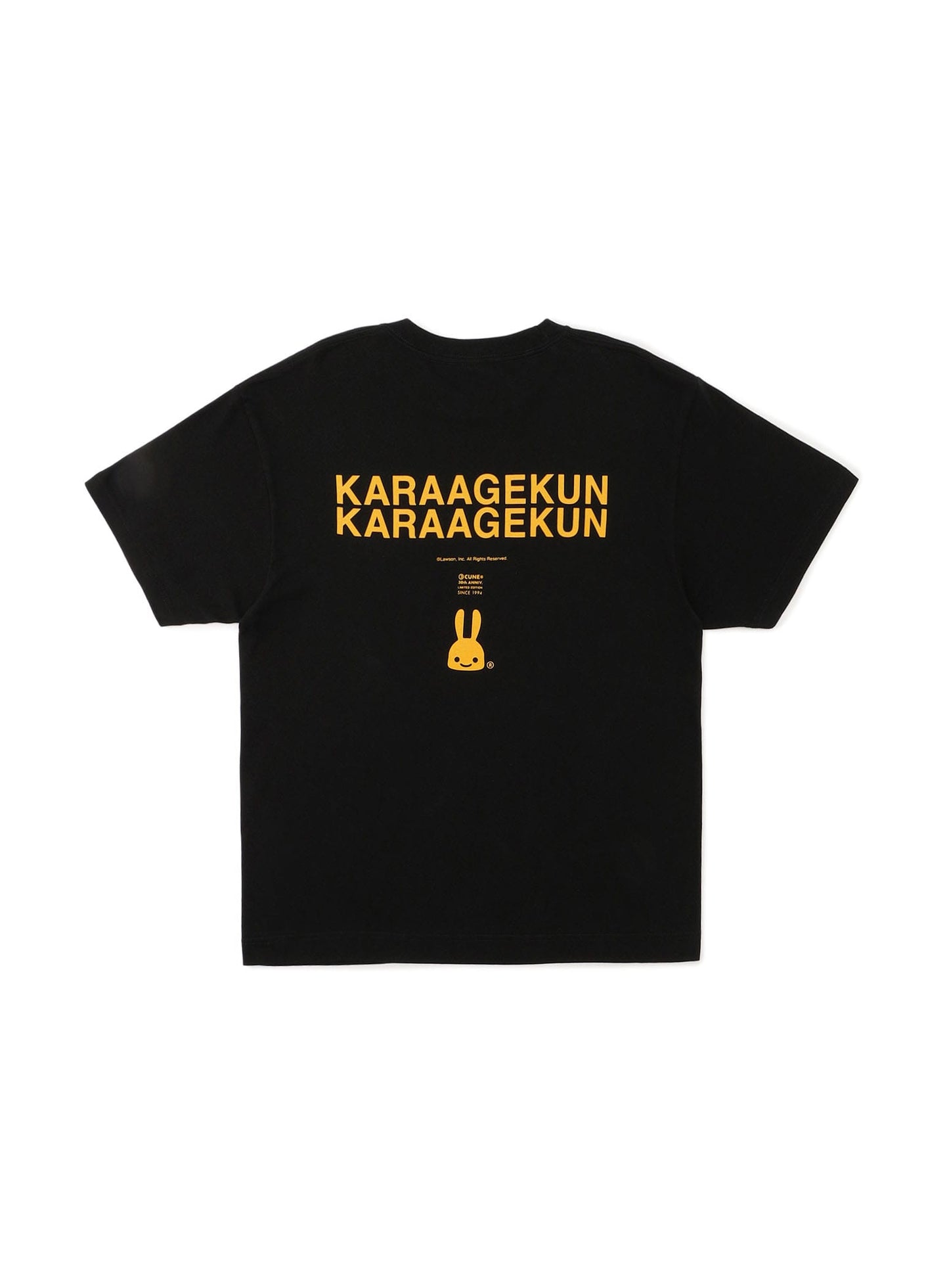 30th ANNIV T-SHIRTS からあげクンとCUNEウサギ