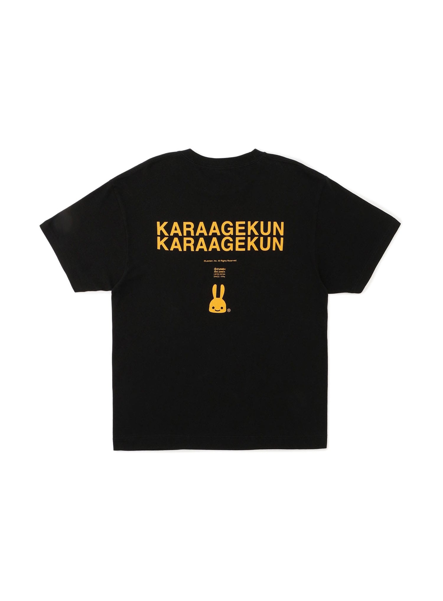 30th ANNIV T-SHIRTS からあげクンとCUNEウサギ