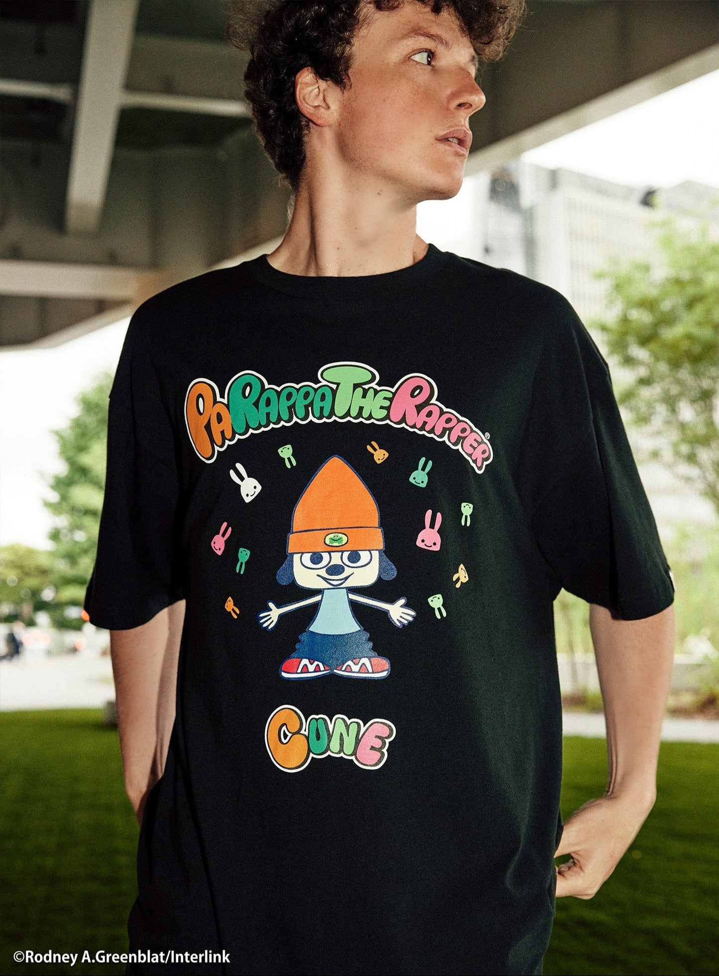 30th ANNIV T-SHIRTS パラッパとうさちゃん