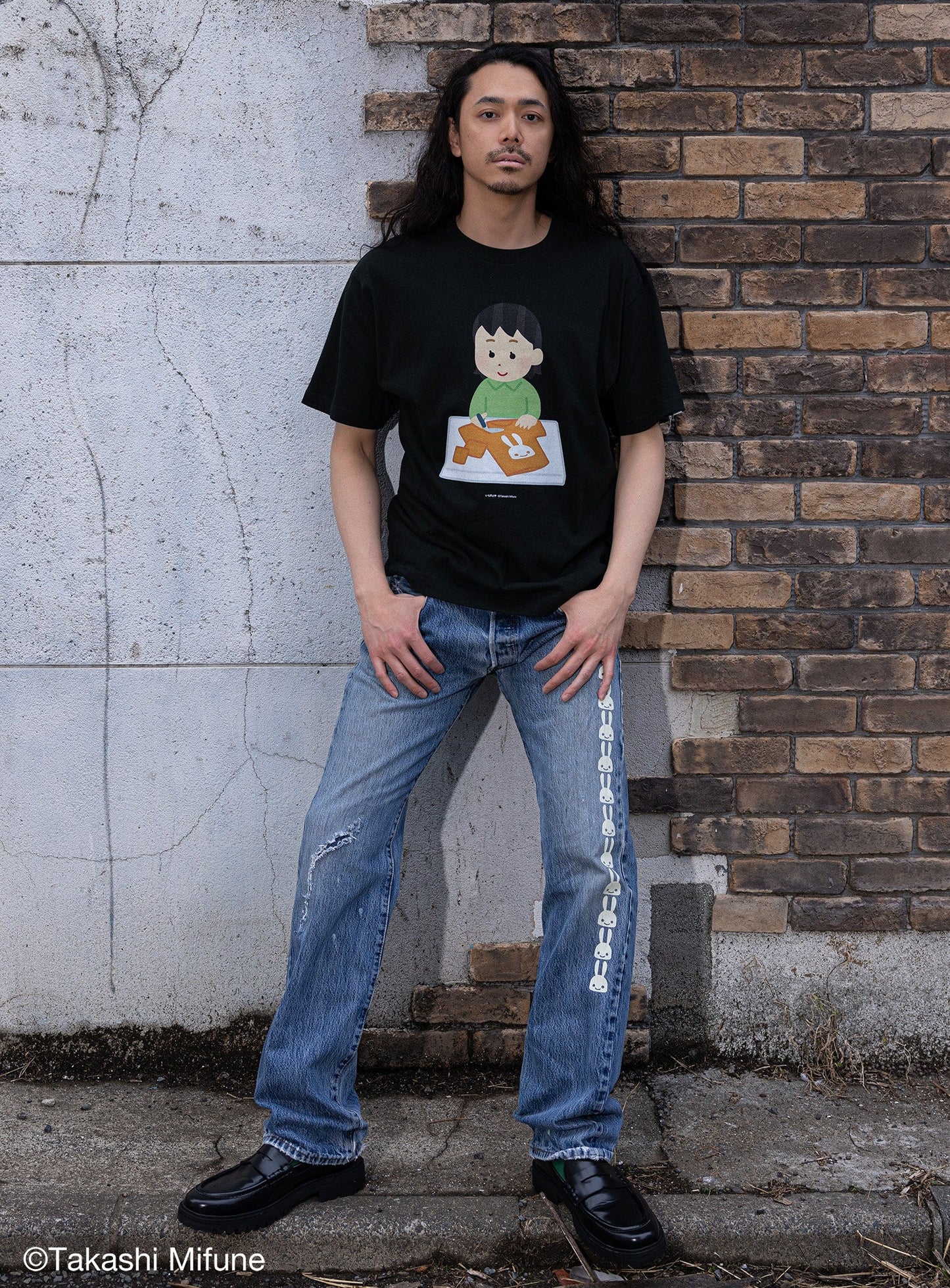 30th ANNIV T-SHIRTS いらすとや ウエスを作っている人