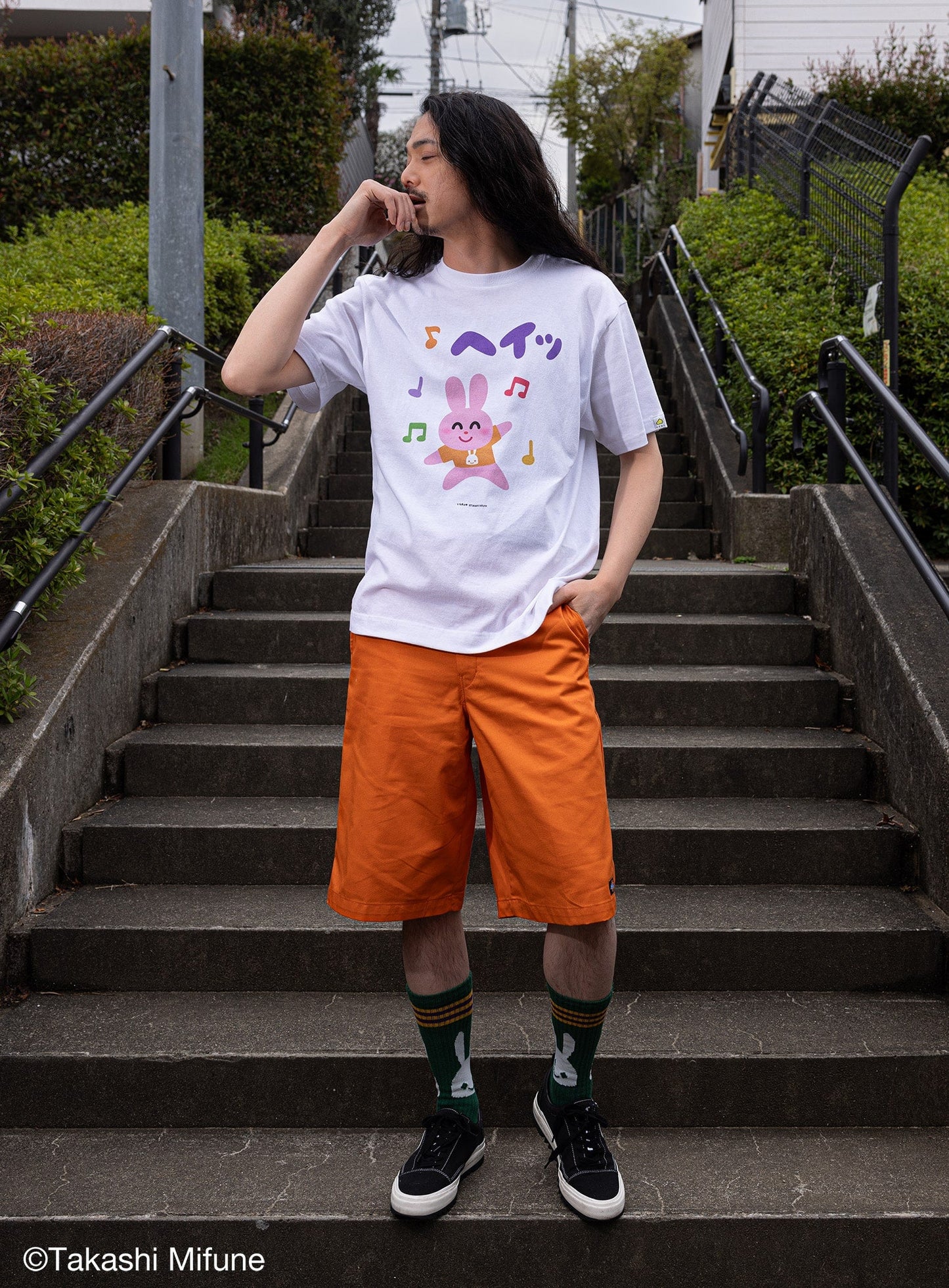 30th ANNIV T-SHIRTS いらすとや うさぎ