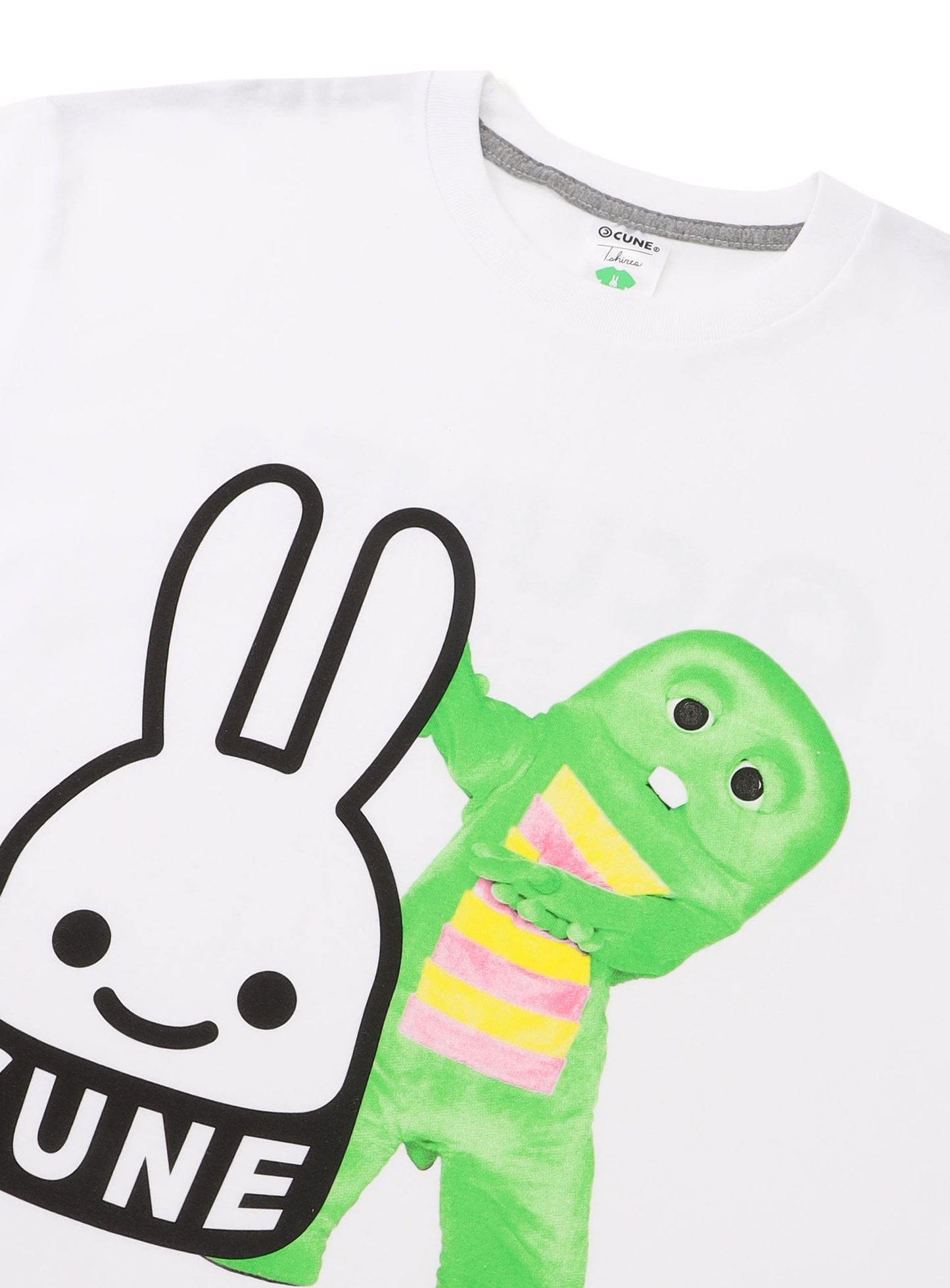 30th ANNIV T-SHIRTS ガチャピンとCUNEウサギ