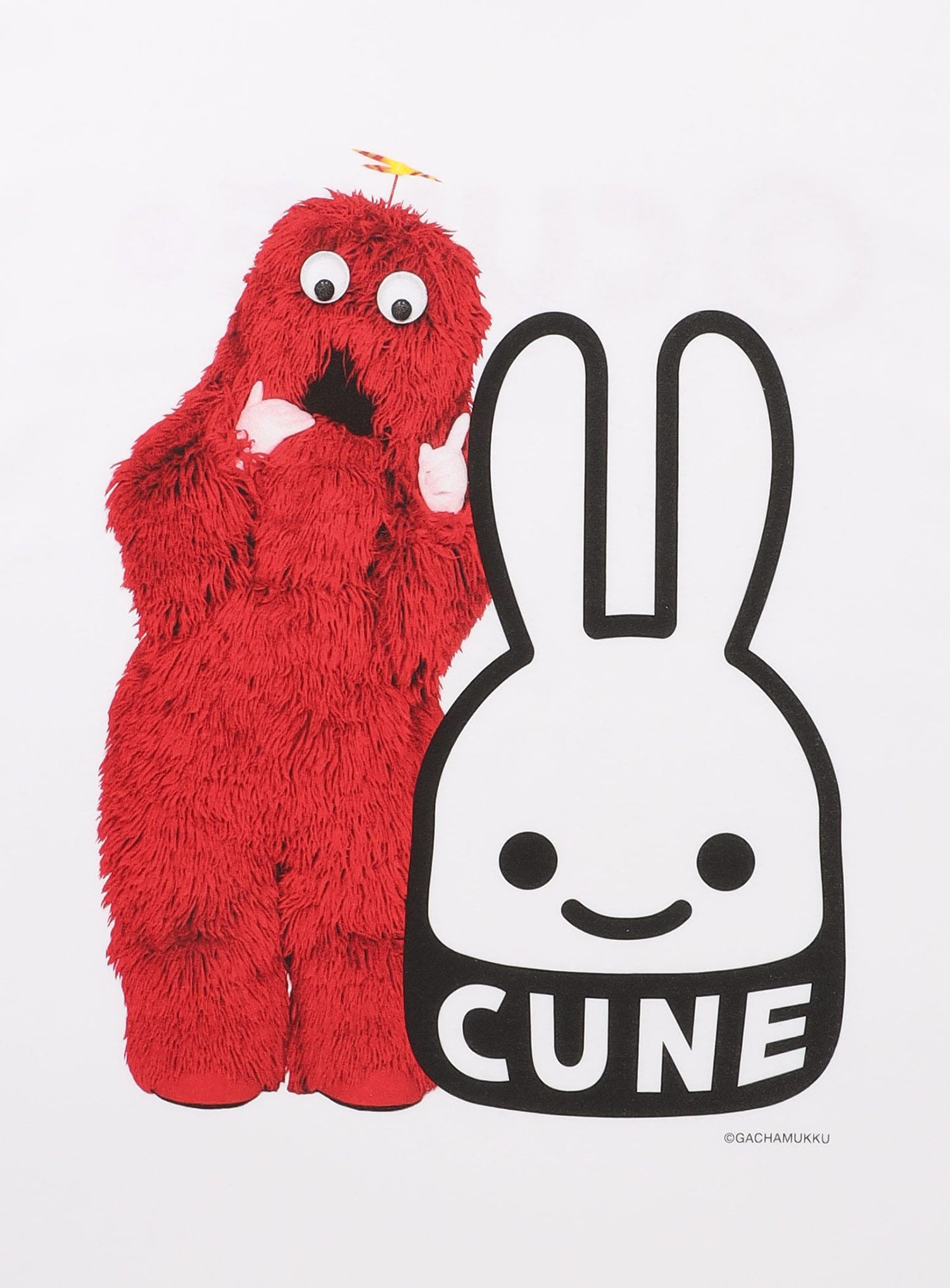 30th ANNIV T-SHIRTS ムックとCUNEウサギ
