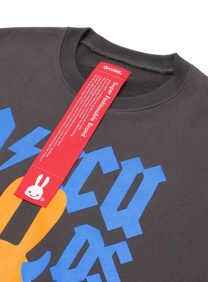 30th ANNIV ヘヴィウェイトビッグクルーネックスウェット ビールremix