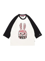 ラグランTシャツ 輪切り