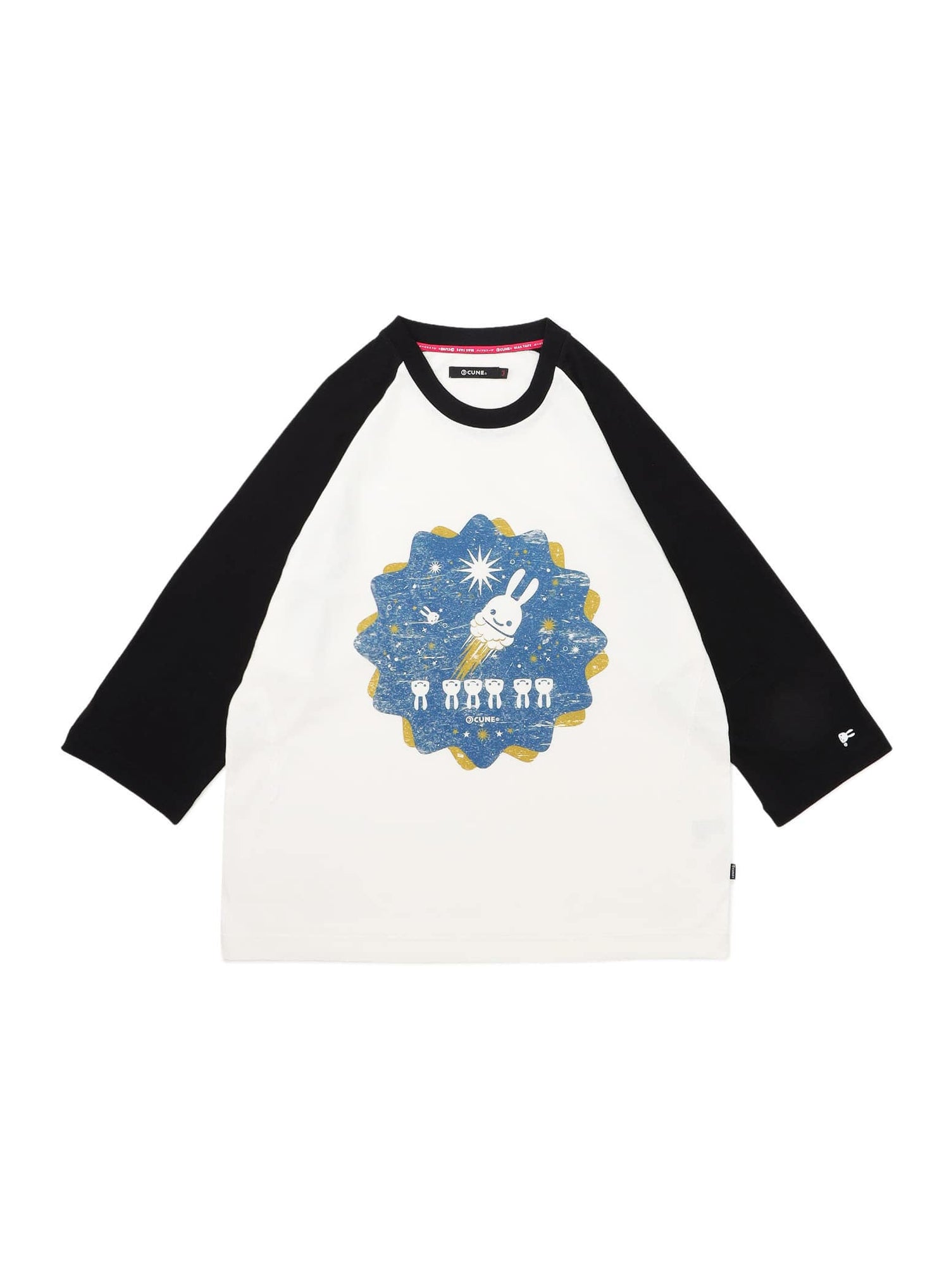 ラグランTシャツ 宇宙