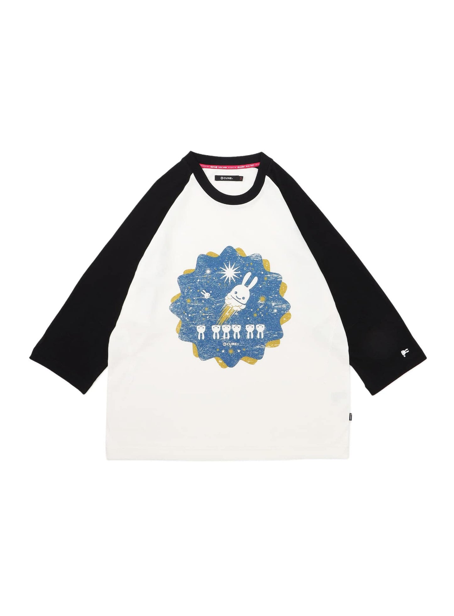 ラグランTシャツ 宇宙