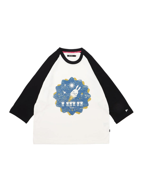 ラグランTシャツ 宇宙