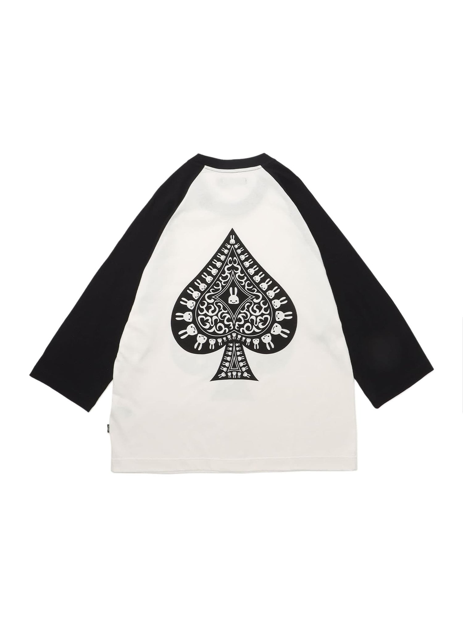 ラグランTシャツ スペード