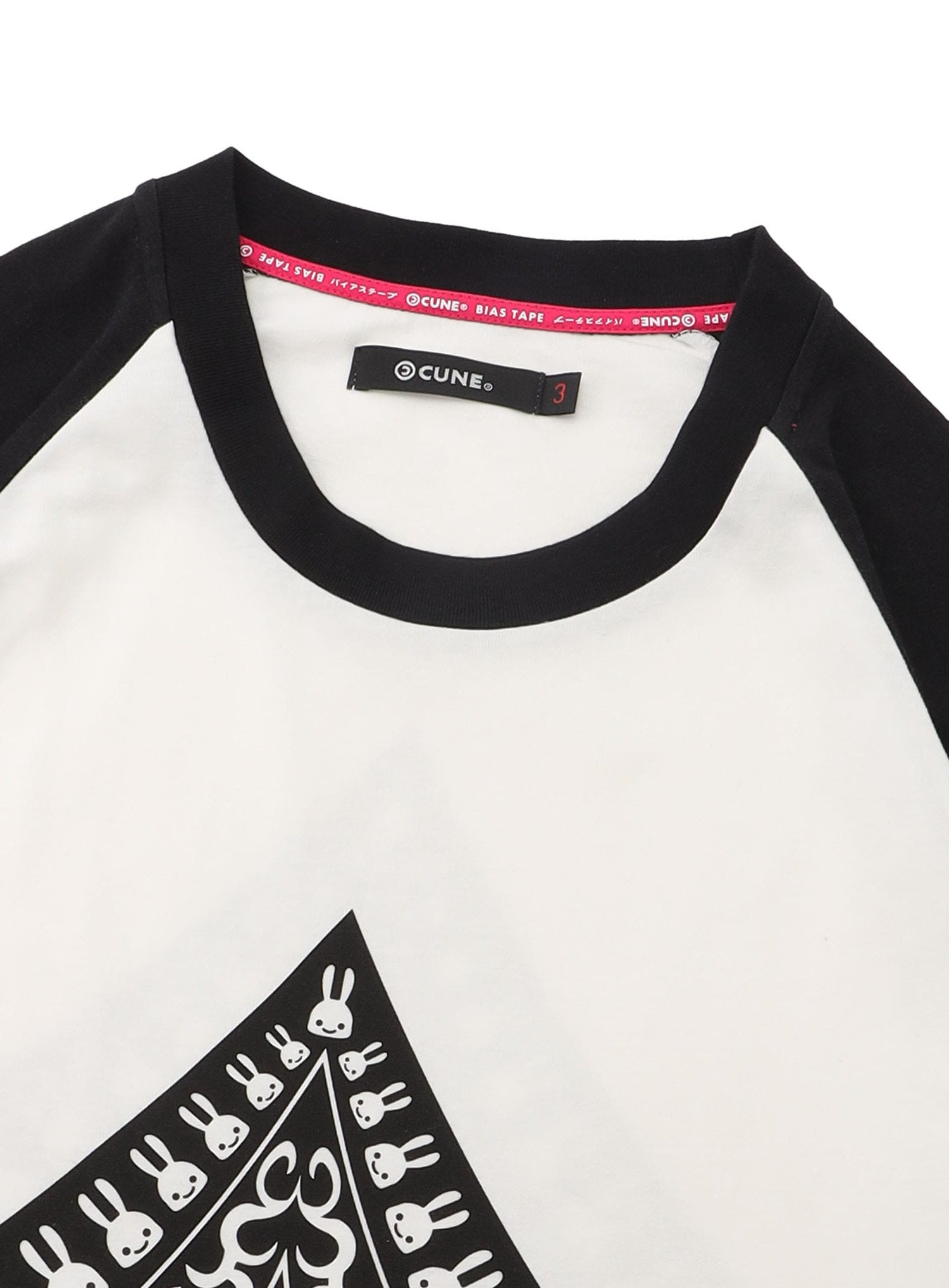 ラグランTシャツ スペード