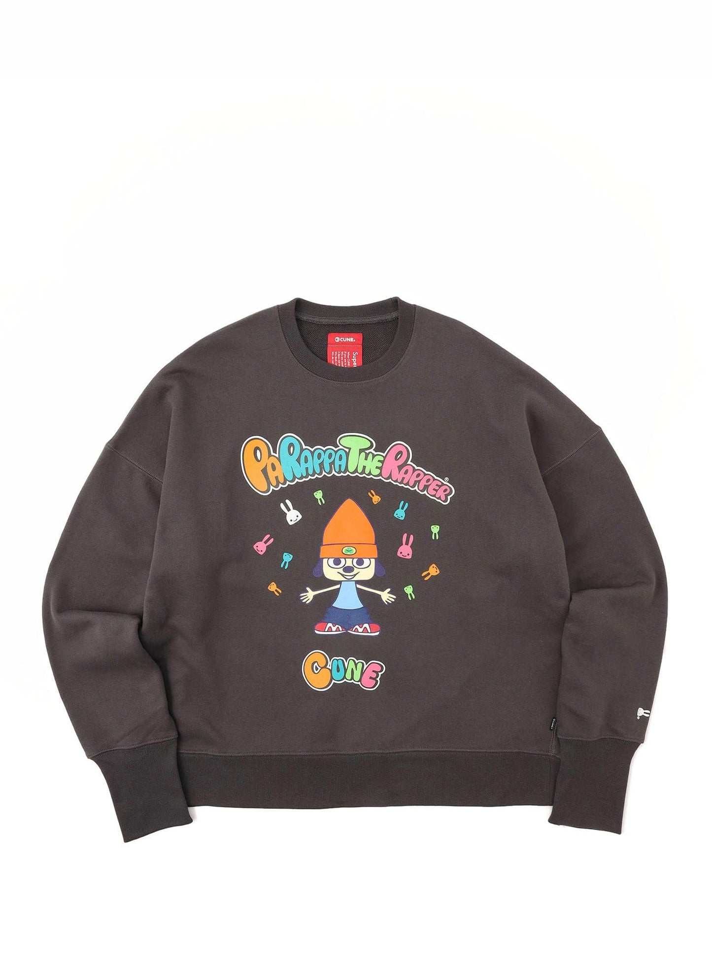 30th ANNIV ヘヴィウェイトビッグクルーネックスウェット パラッパとうさちゃん