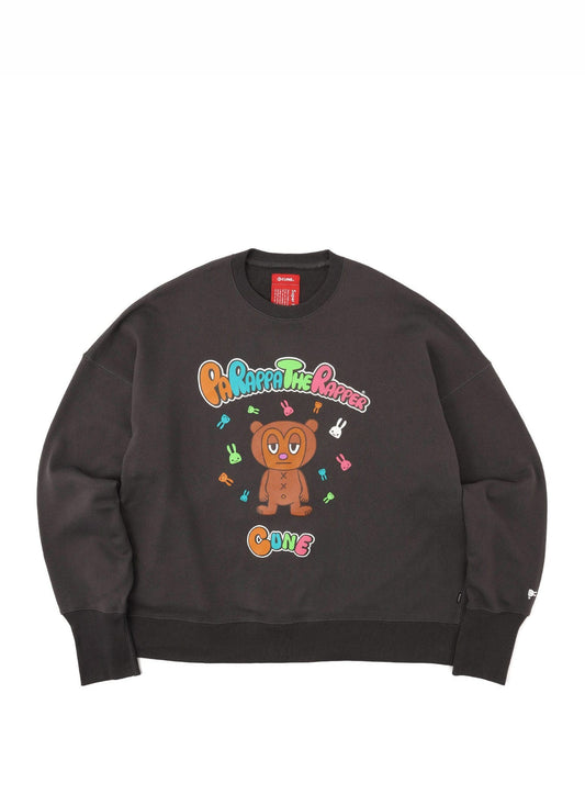 30th ANNIV ヘヴィウェイトビッグクルーネックスウェット パラッパラッパー PJベリーとうさちゃん