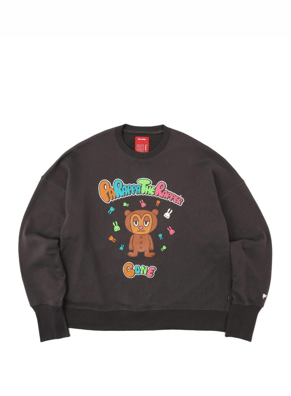 30th ANNIV ヘヴィウェイトビッグクルーネックスウェット パラッパラッパー PJベリーとうさちゃん