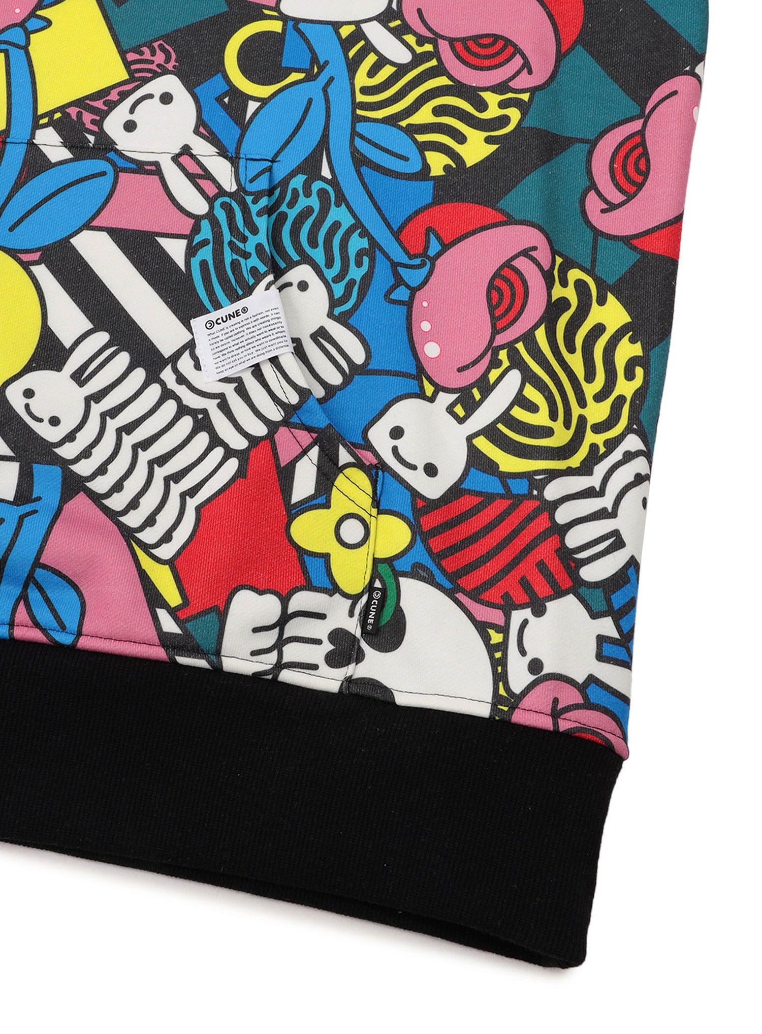 フラワードクロ パーカー