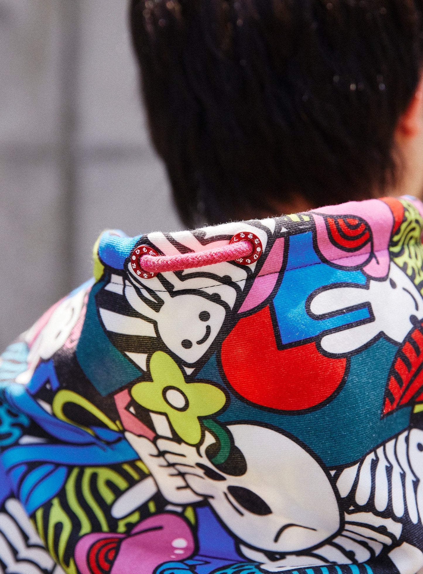 フラワードクロ パーカー