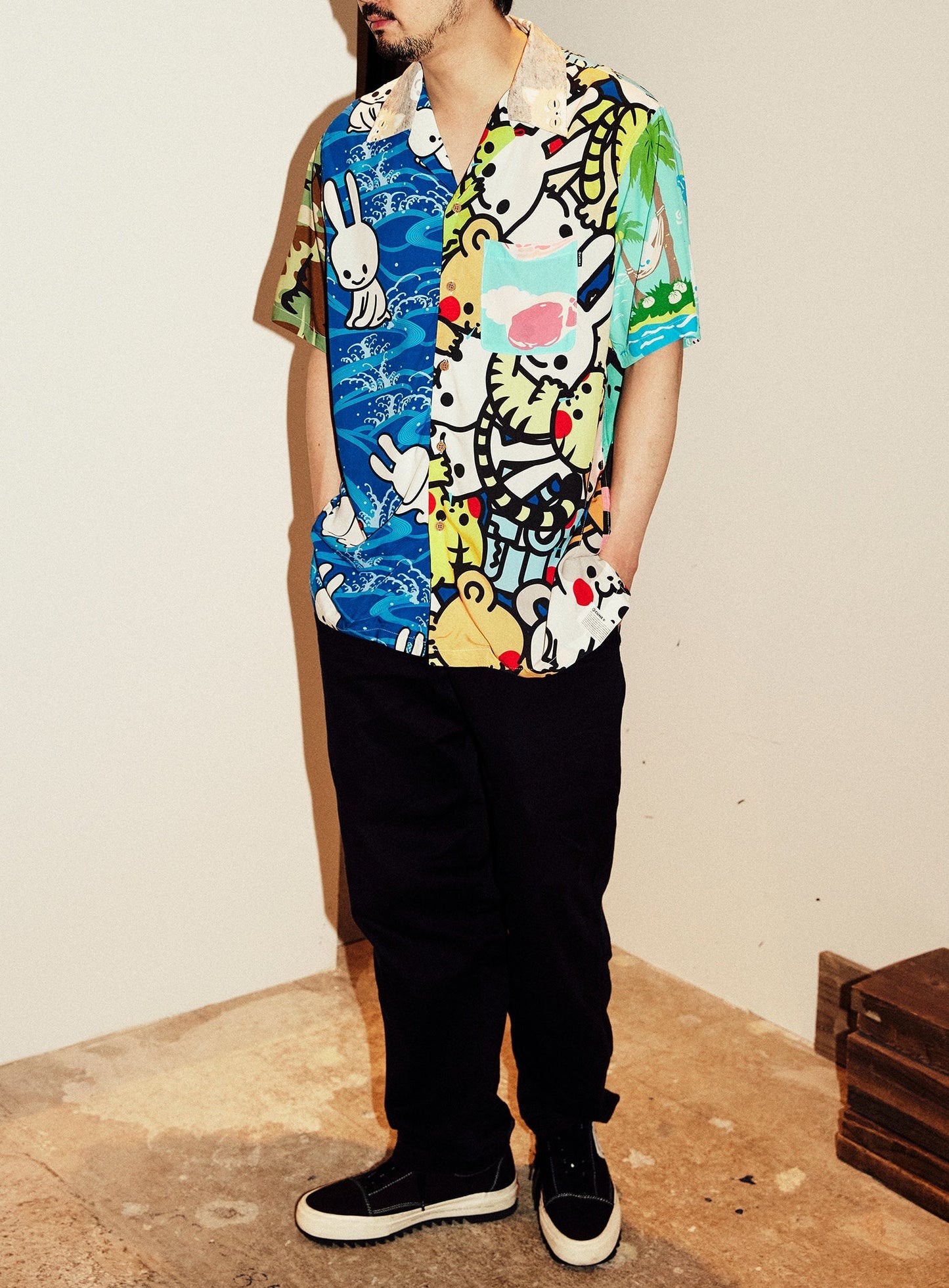 30th ANNIV OPEN COLLAR SHIRTS