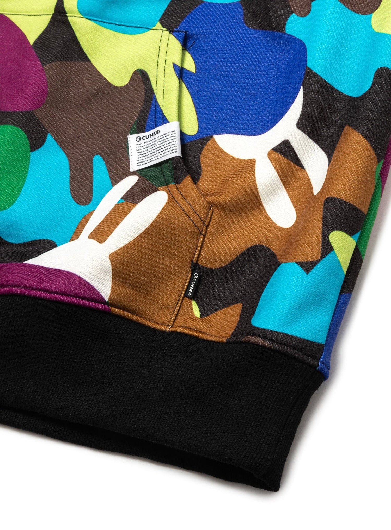 CUNE CAMO パーカー