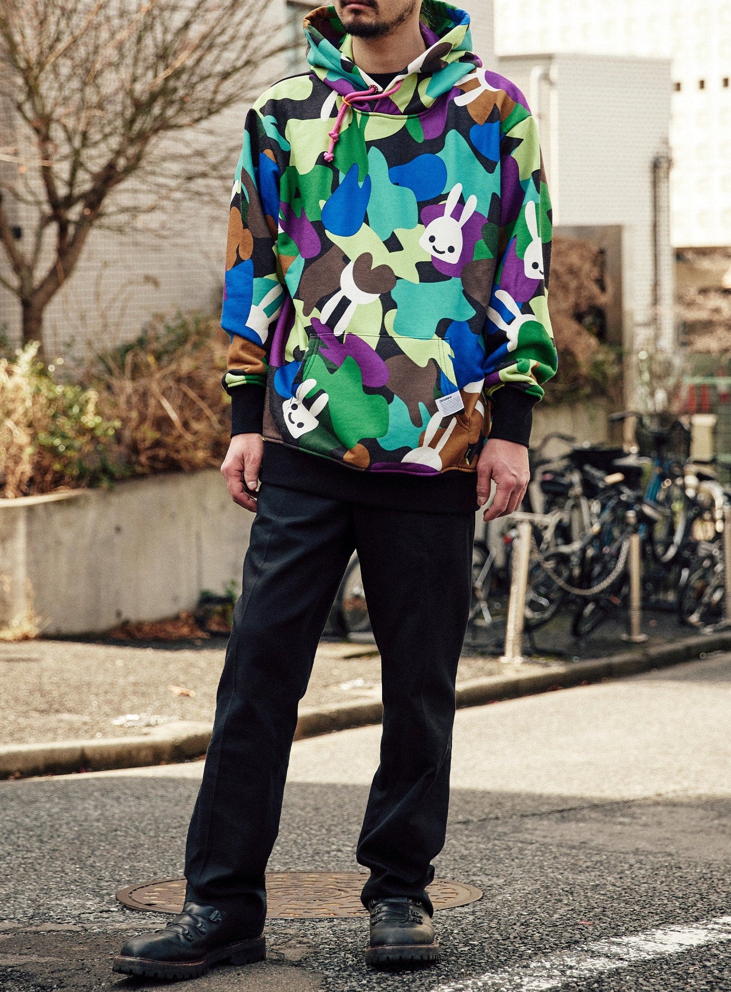 CUNE CAMO パーカー