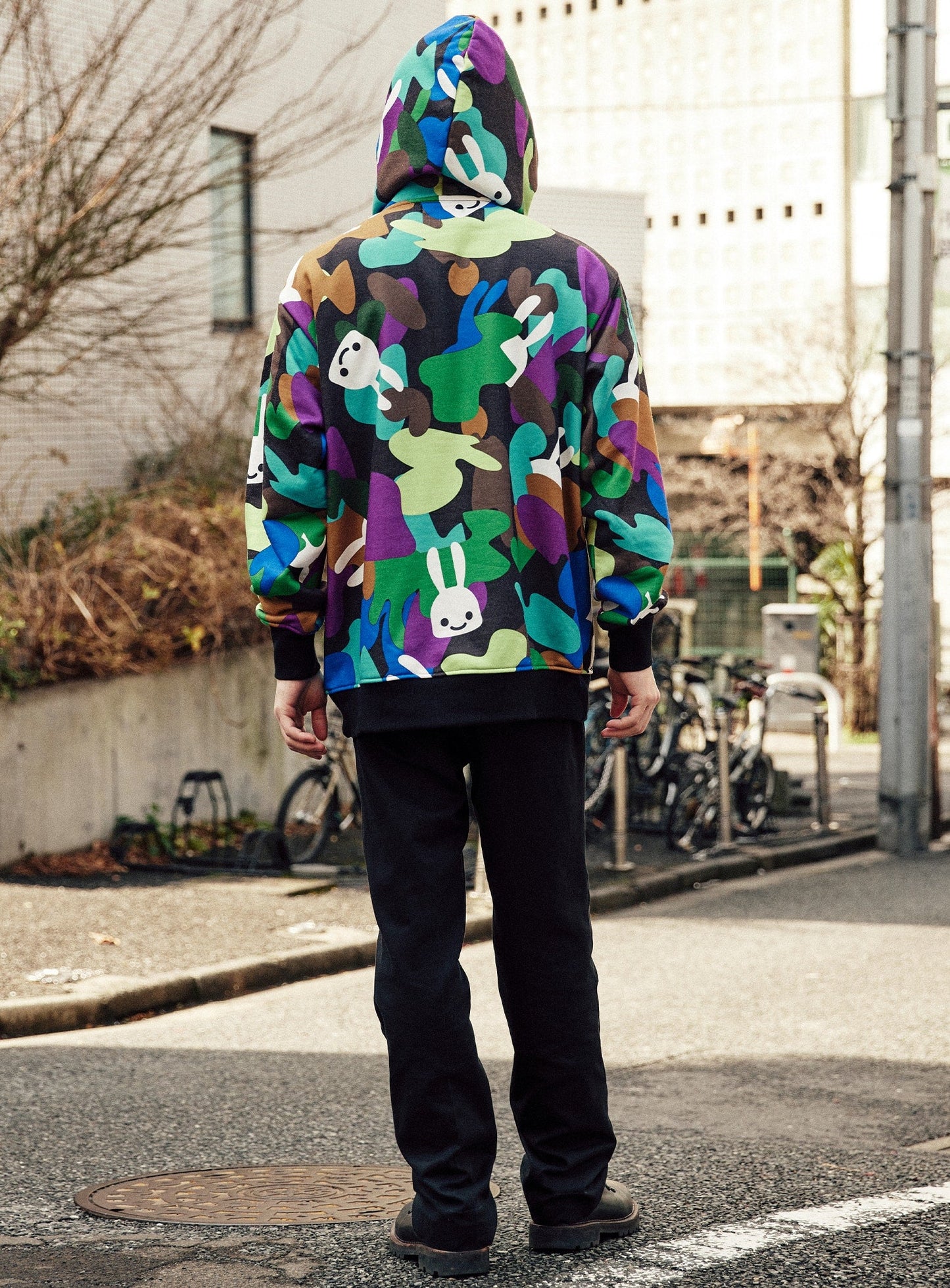 CUNE CAMO パーカー