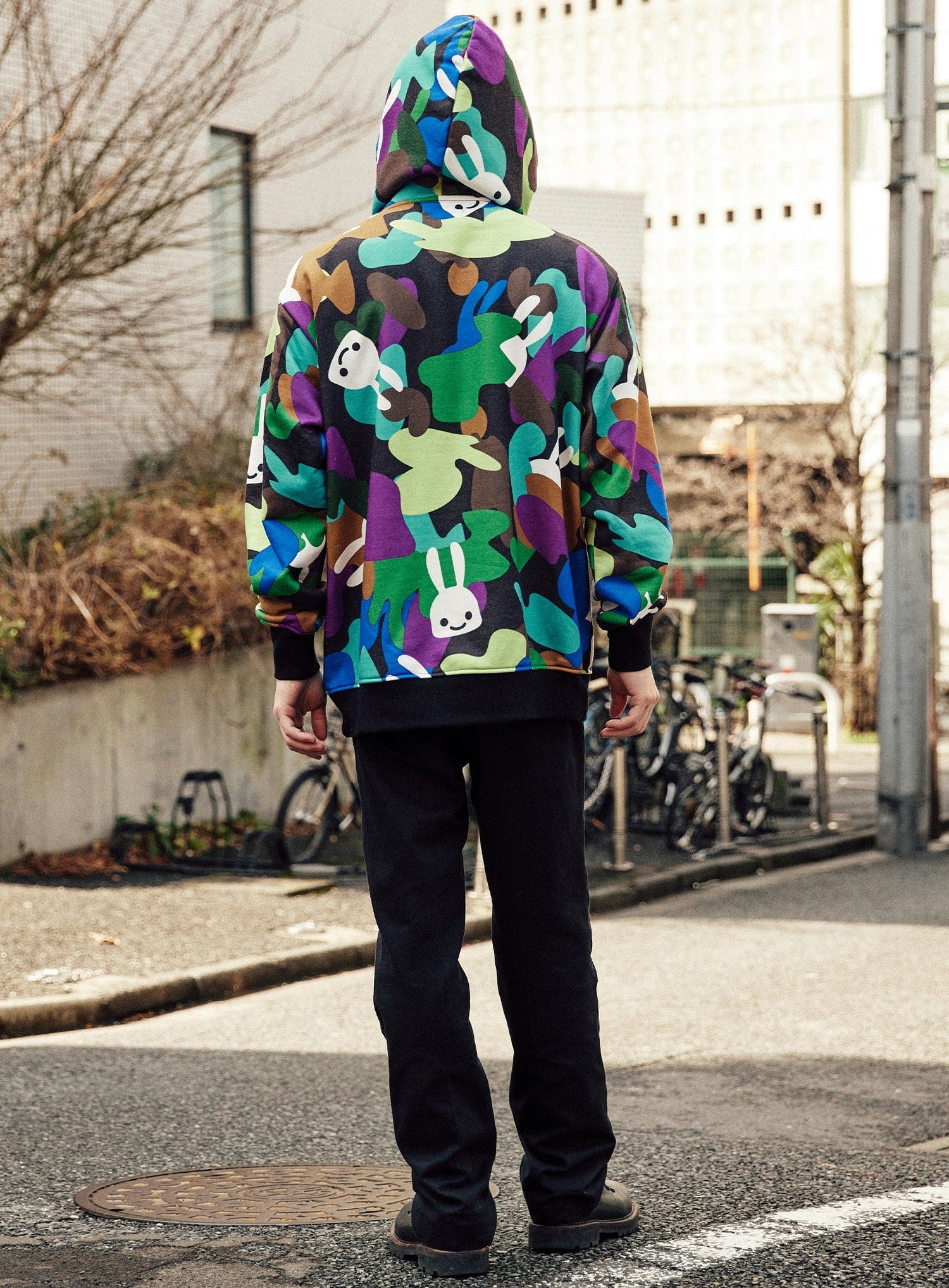 CUNE CAMO パーカー