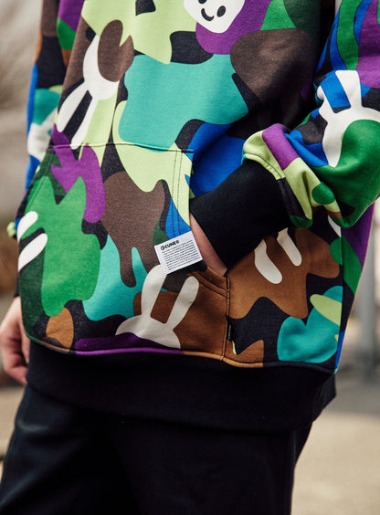 CUNE CAMO パーカー