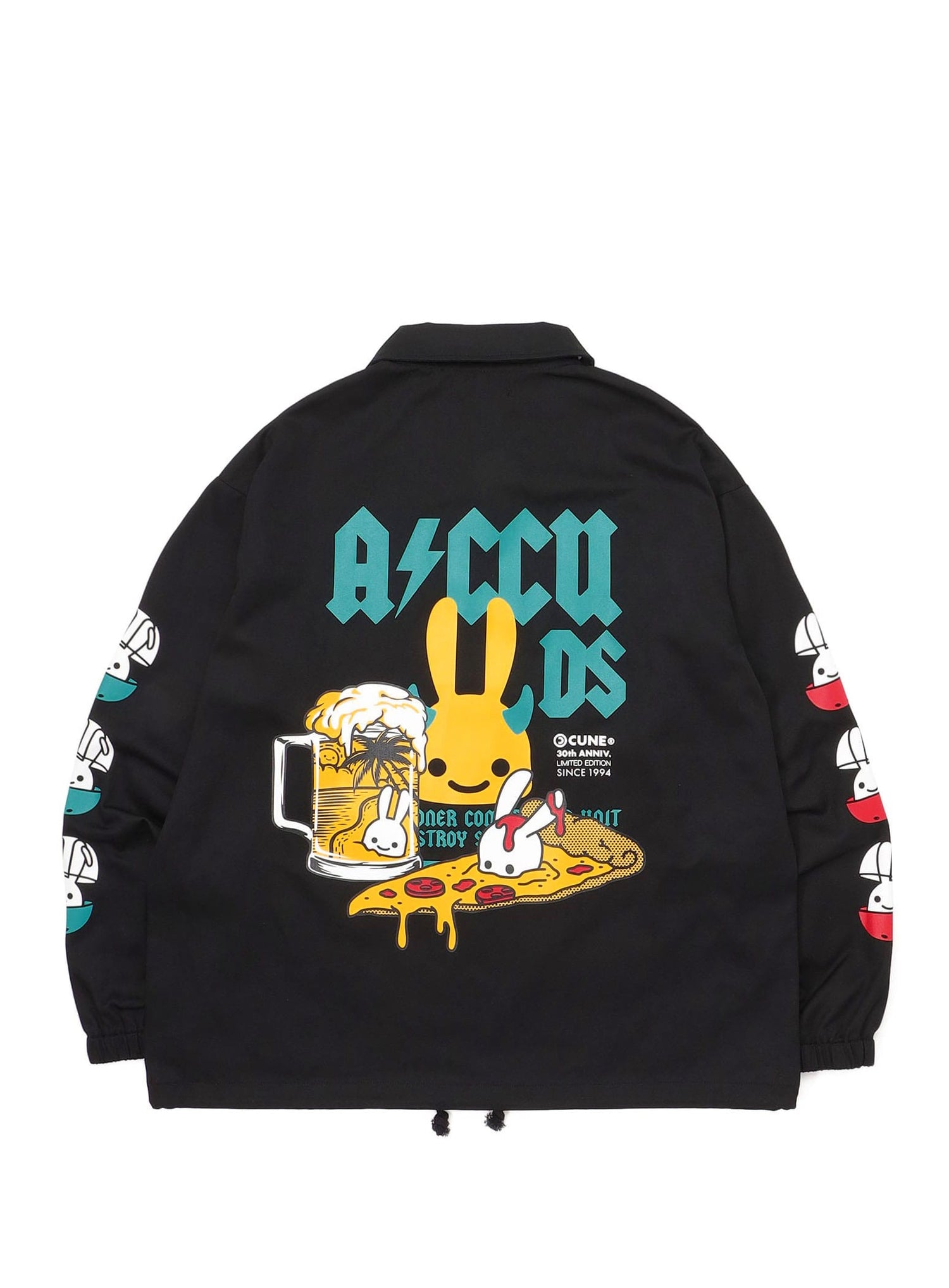 30th ANNIV ツイルコーチジャケット ビールremix